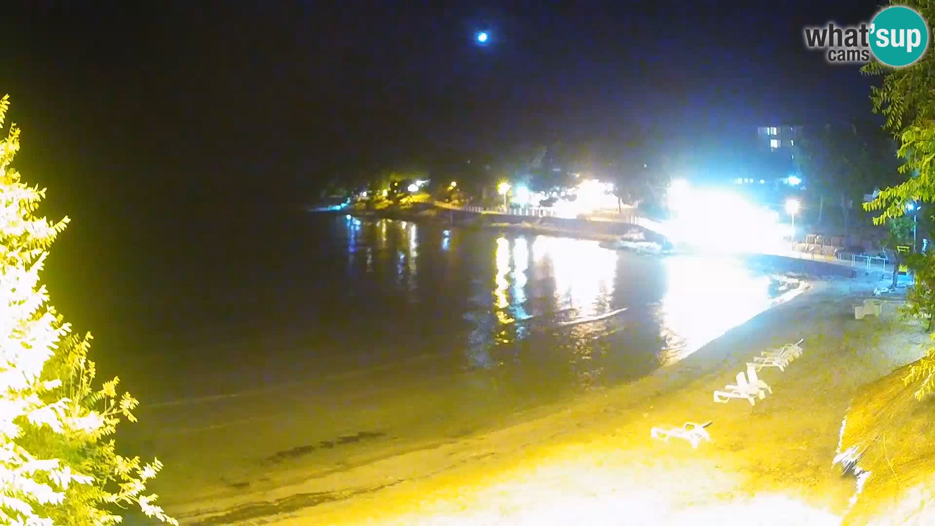 Strand Slanica Murter – webcam