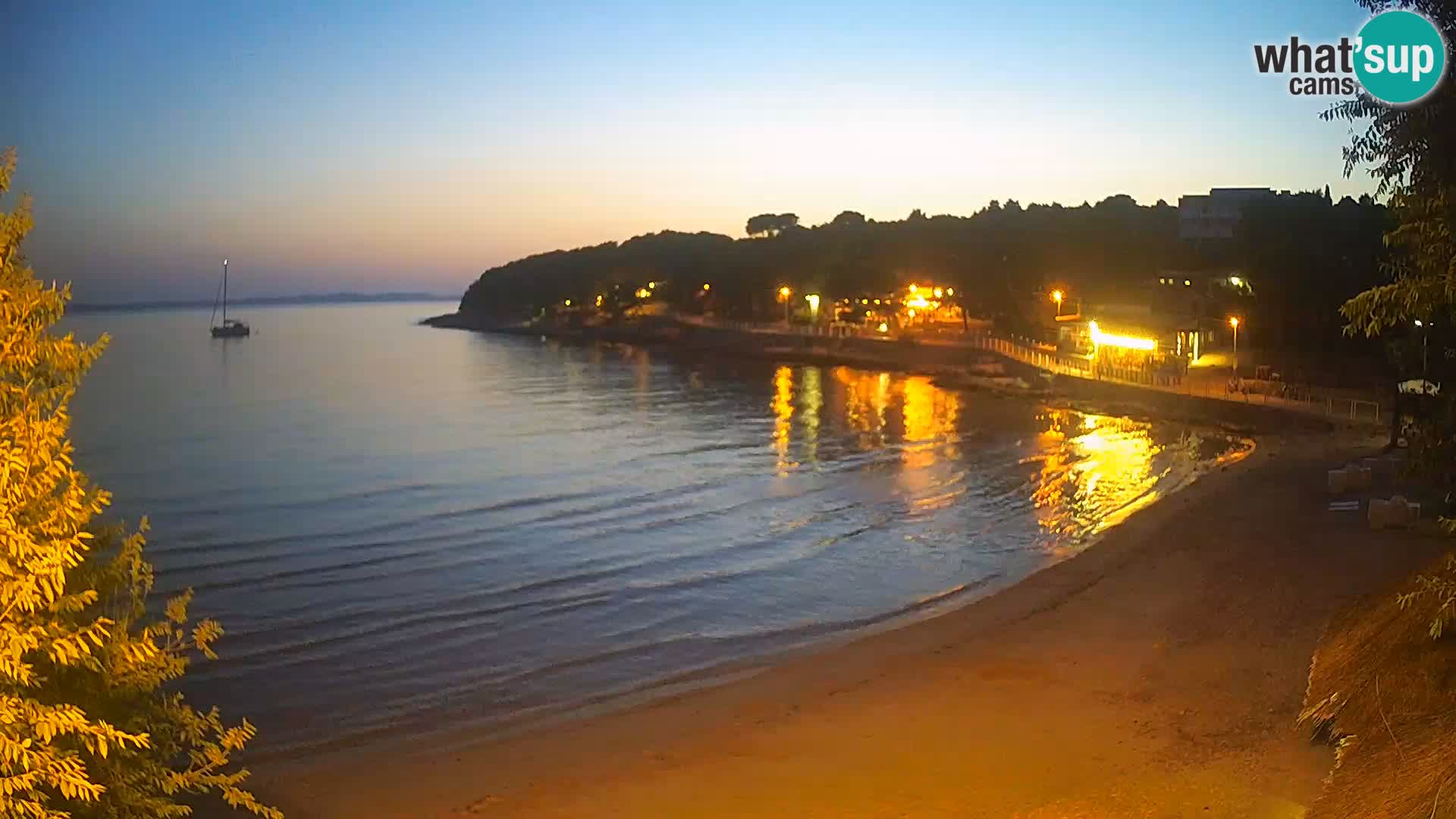 Plaža Slanica Murter – web kamera
