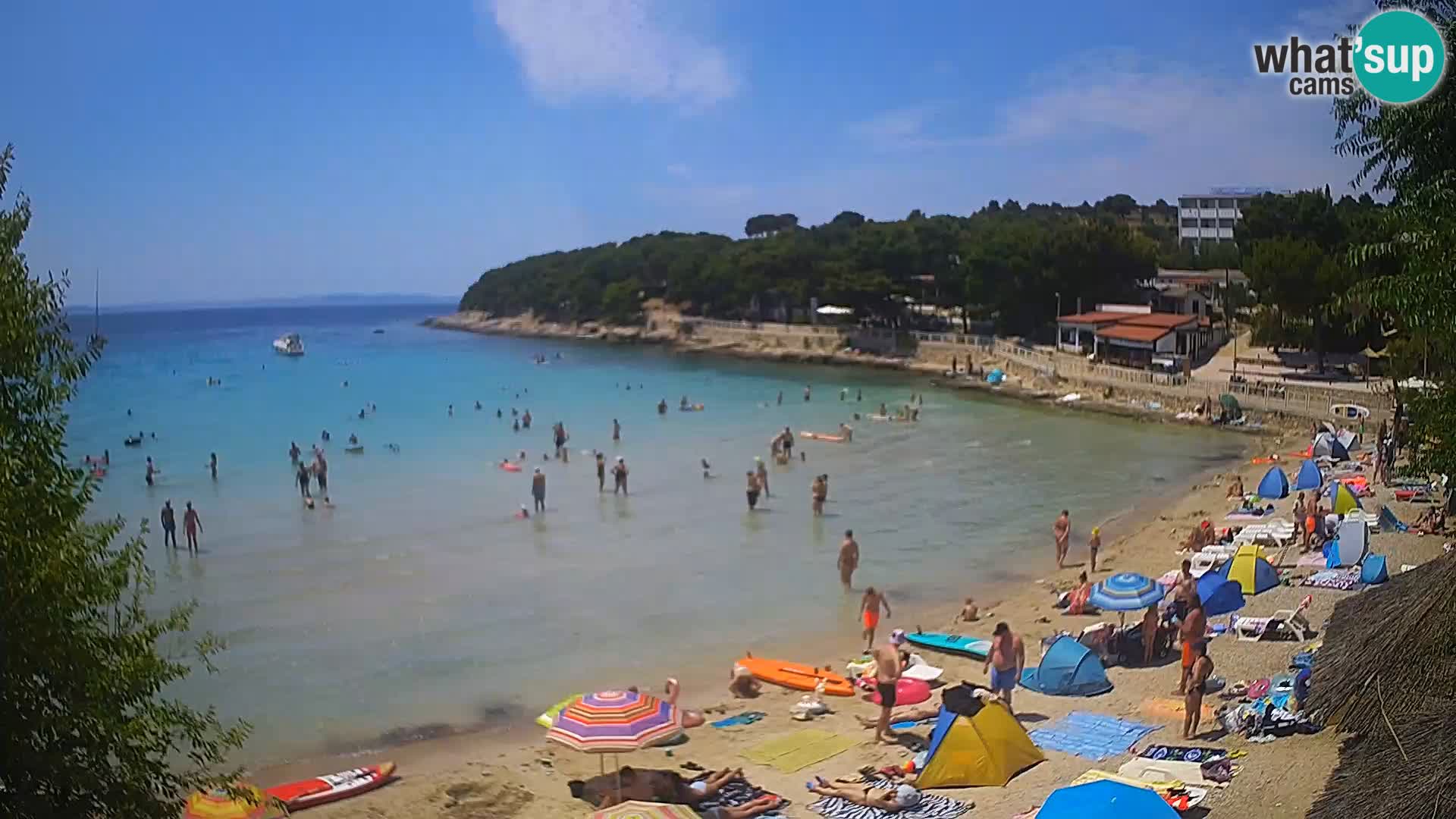 Playa Slanica Murter – camera en vivo