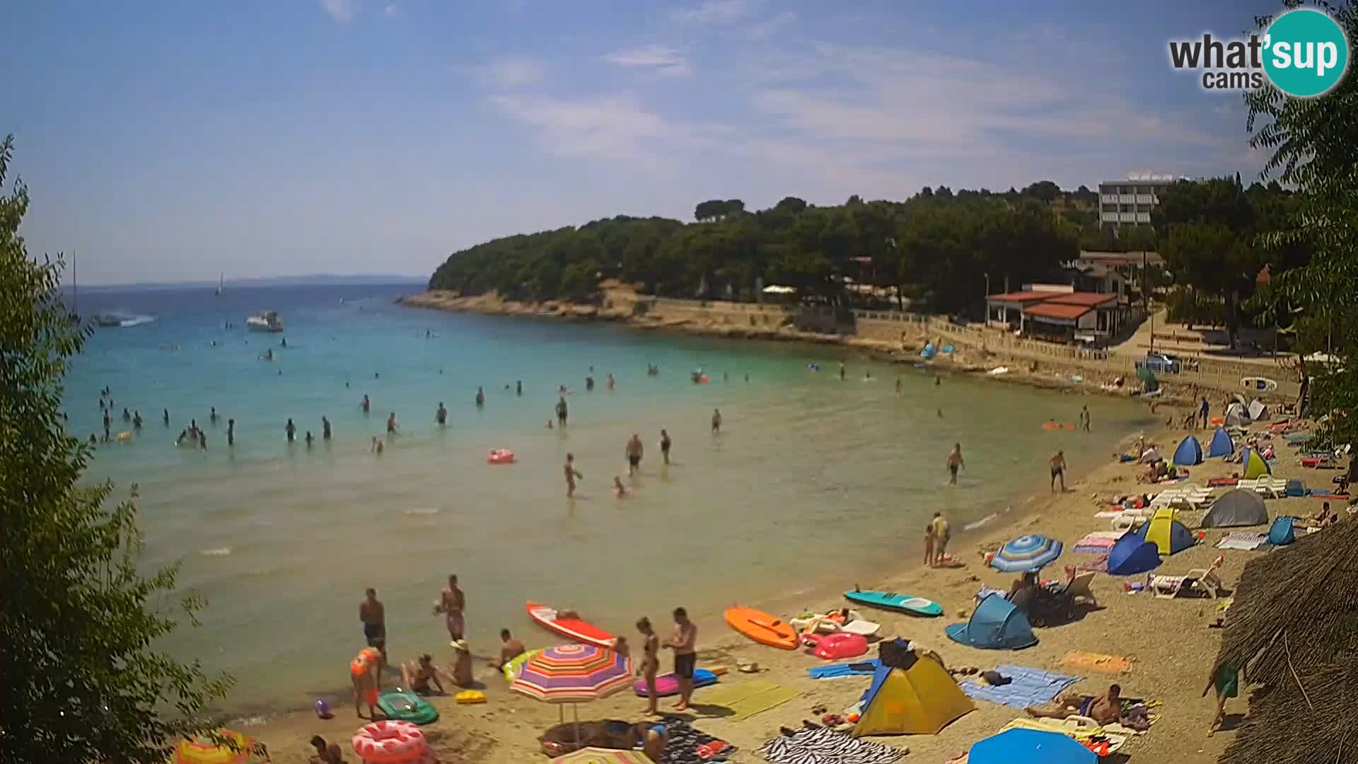 Plaža Slanica Murter – web kamera