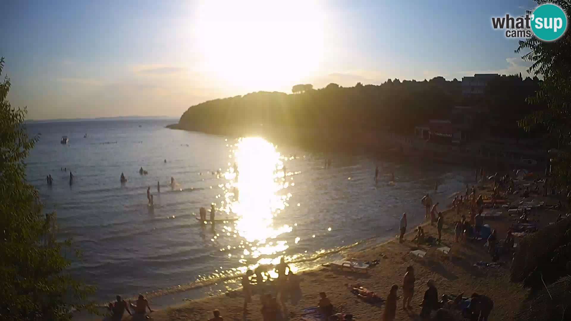 Strand Slanica Murter – webcam