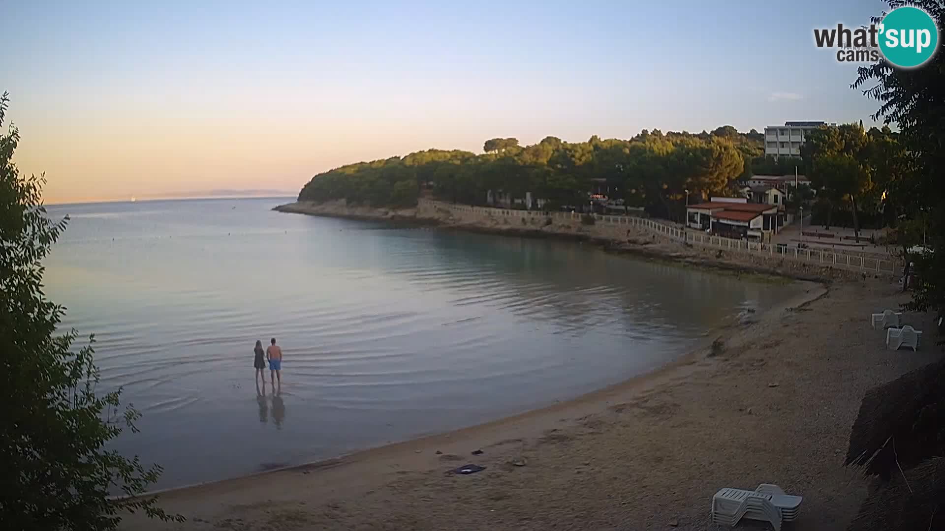 Strand Slanica Murter – webcam