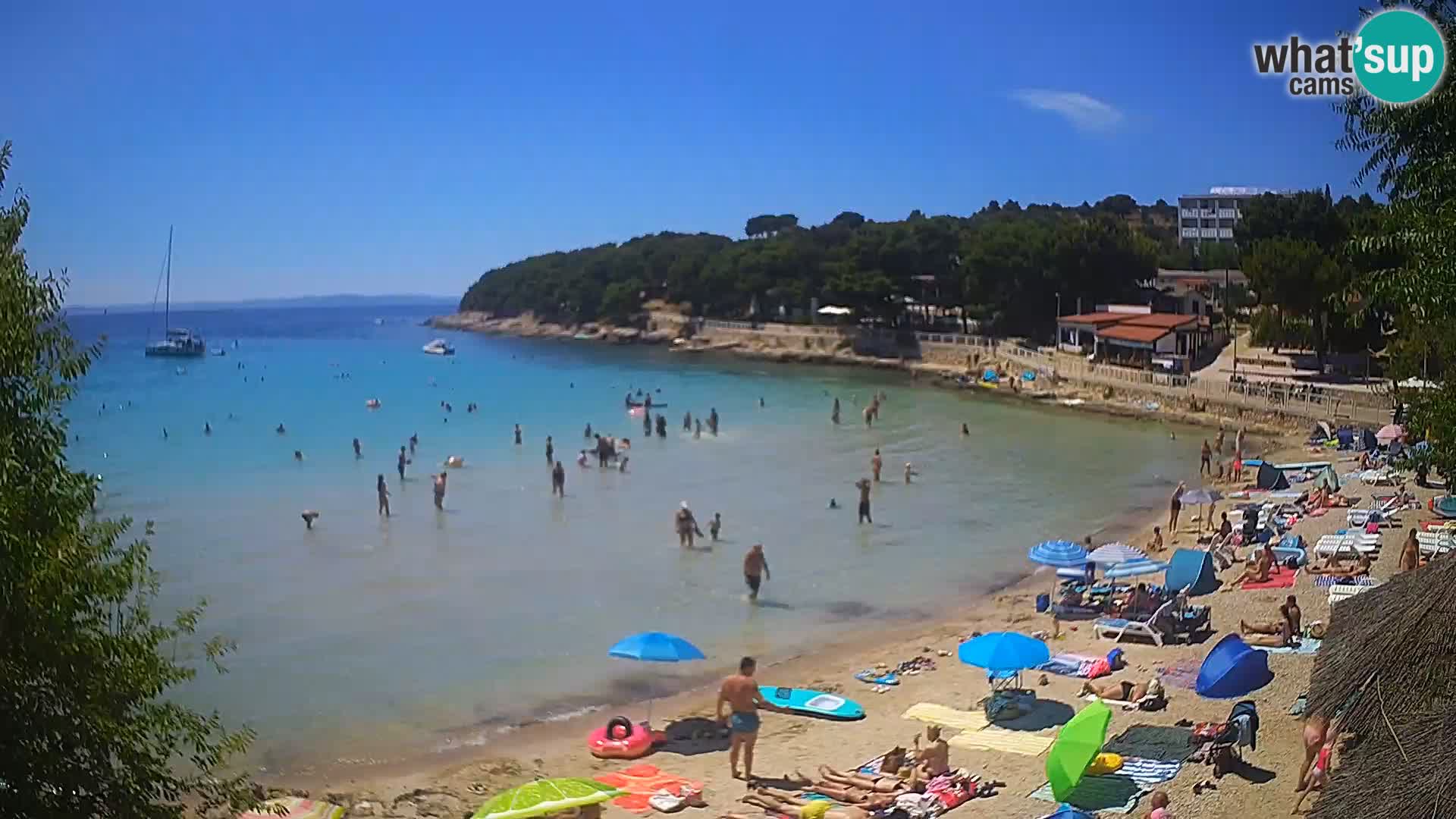 Beach Slanica Murter – Live Cam