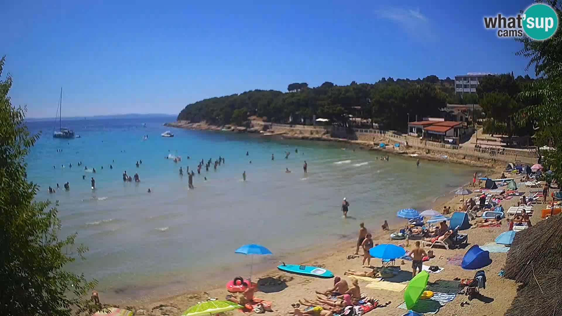 Playa Slanica Murter – camera en vivo