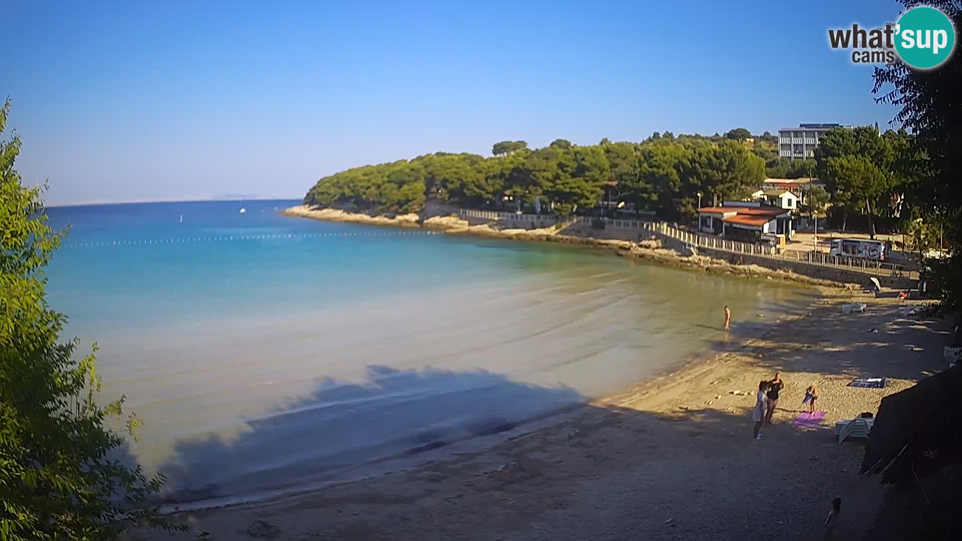 Plaža Slanica Murter – kamera v živo