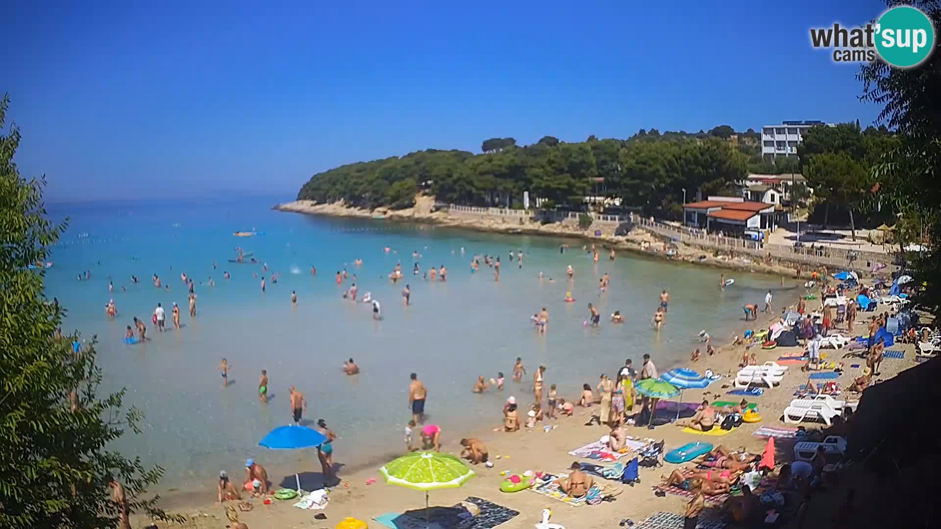 Plaža Slanica Murter – kamera v živo