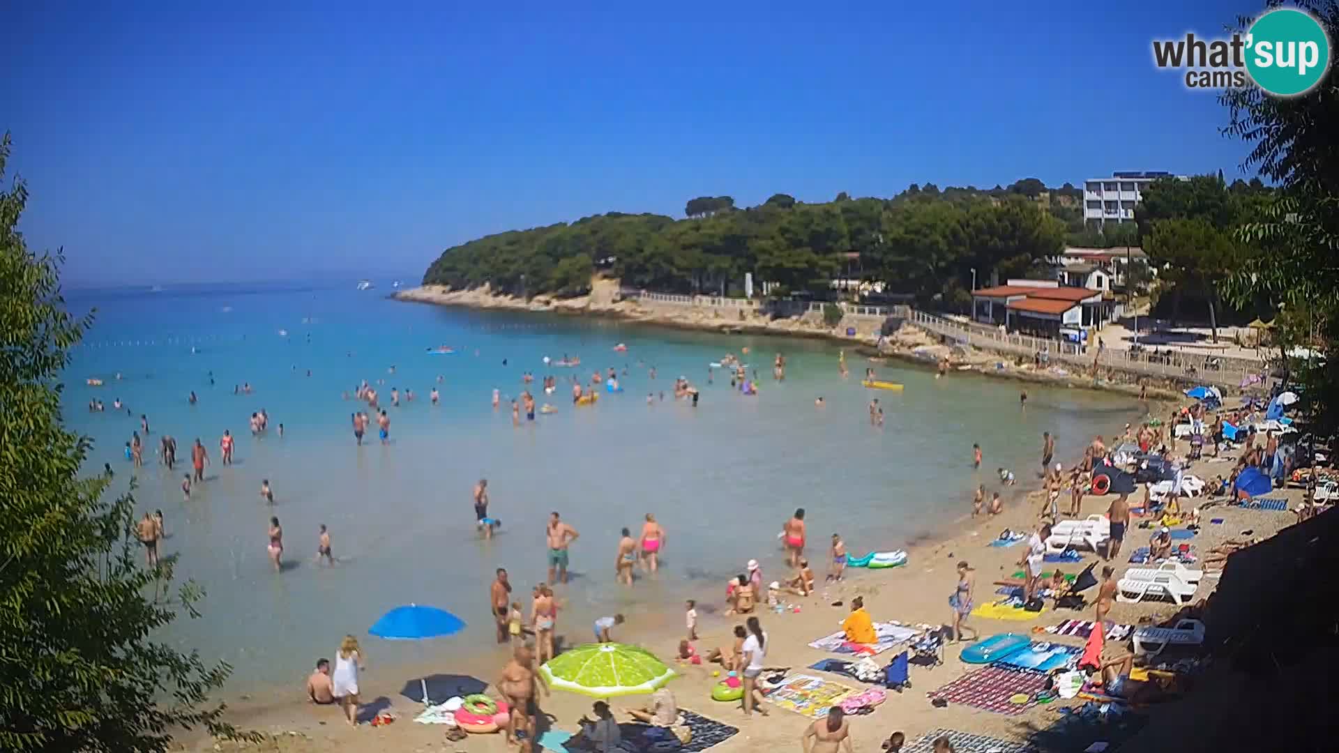 Playa Slanica Murter – camera en vivo