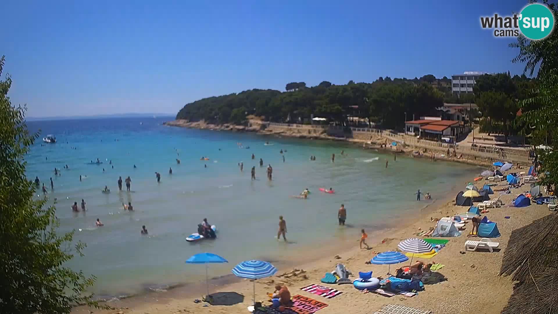 Plaža Slanica Murter – web kamera