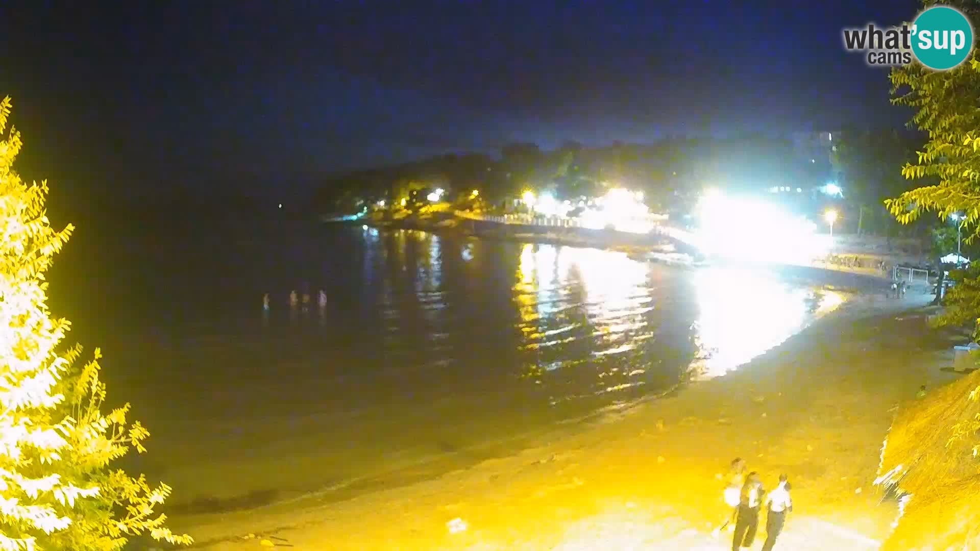 Strand Slanica Murter – webcam