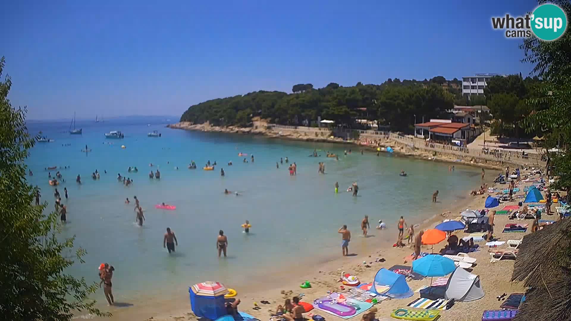 Beach Slanica Murter – Live Cam