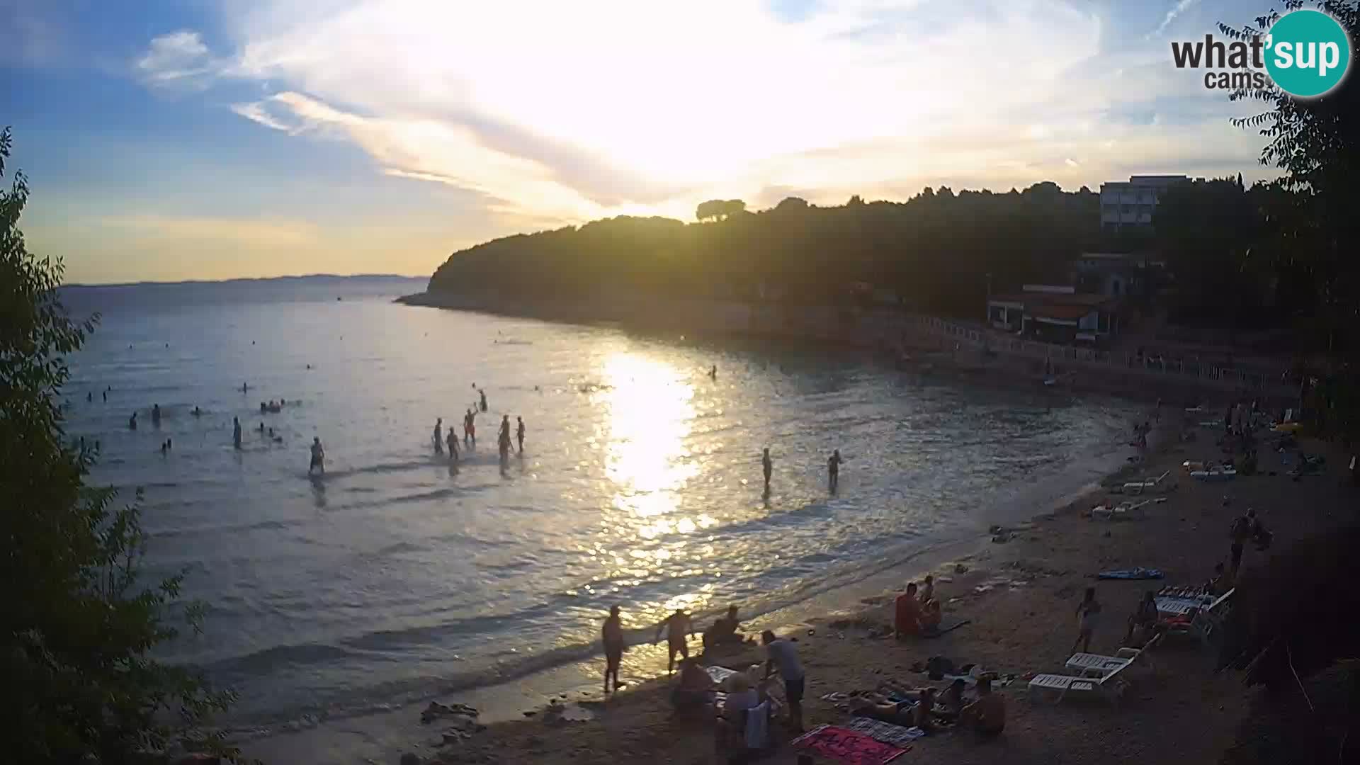 Plaža Slanica Murter – kamera v živo