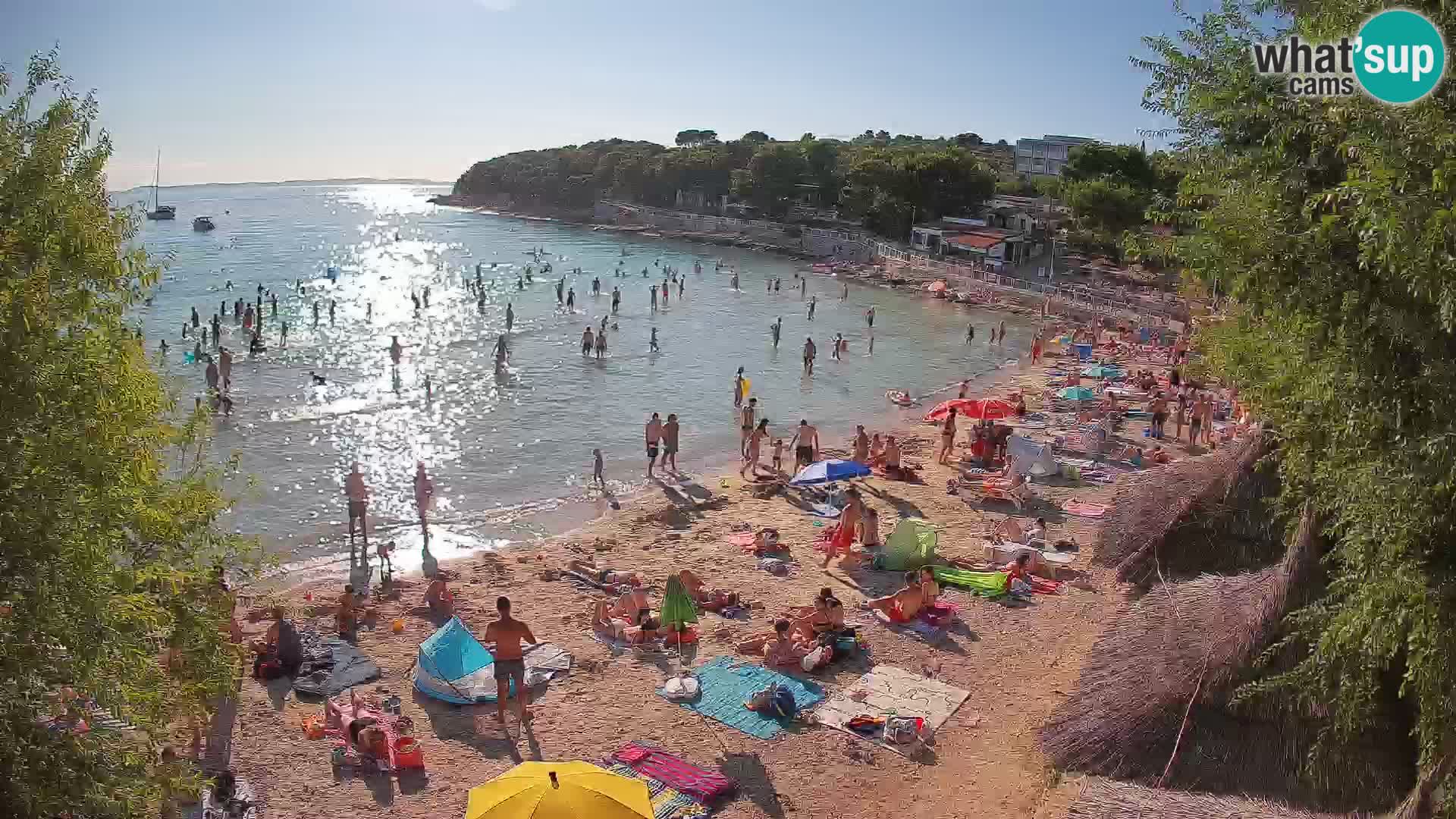 Plaža Slanica Murter – kamera v živo