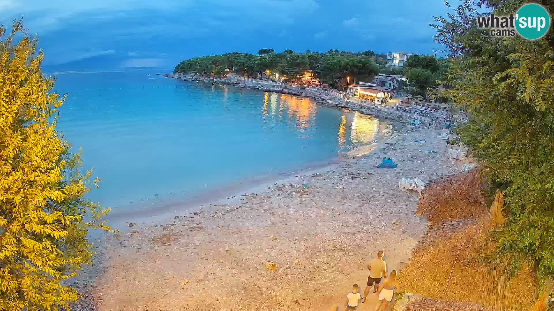 Plaža Slanica Murter – web kamera