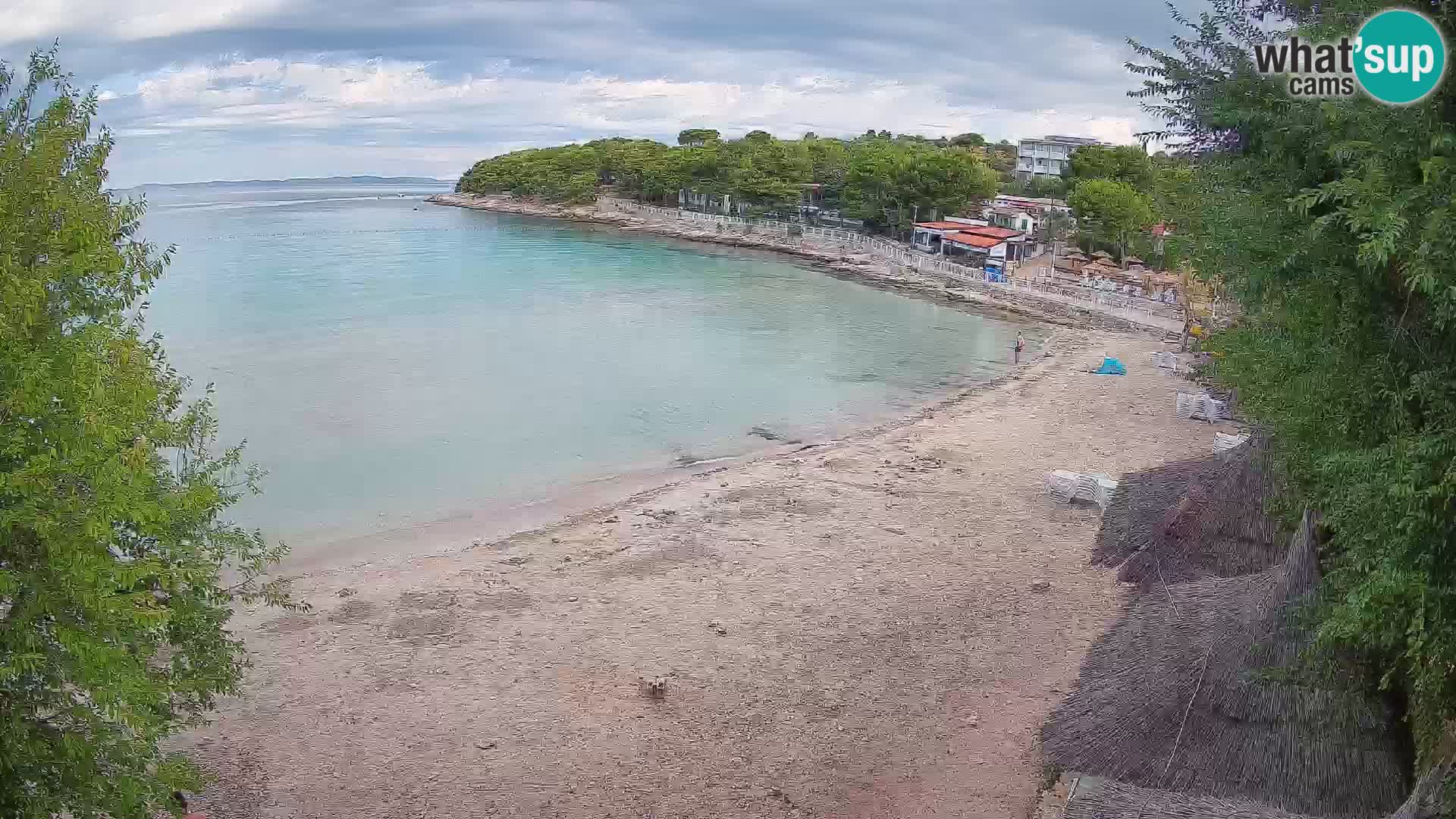 Plaža Slanica Murter – web kamera