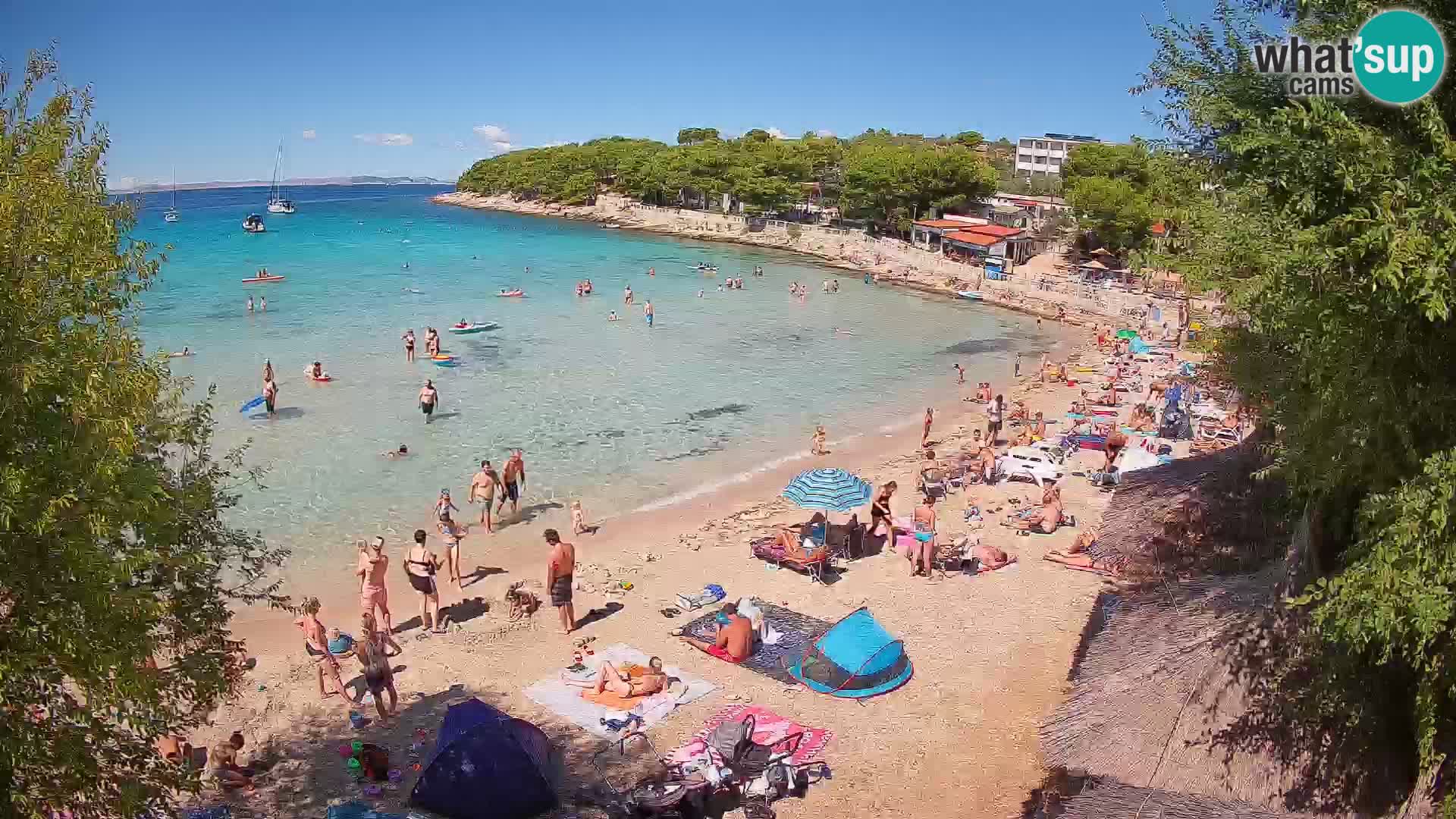 Playa Slanica Murter – camera en vivo