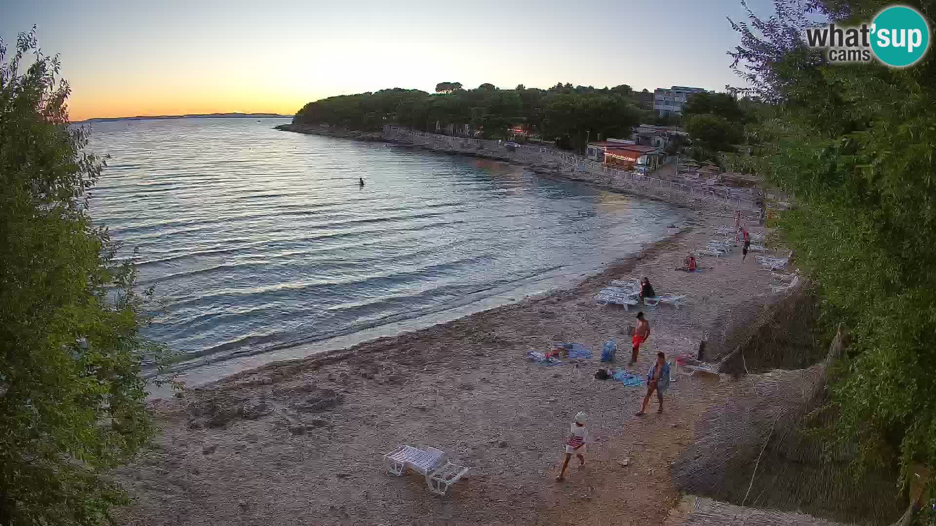 Plaža Slanica Murter – web kamera