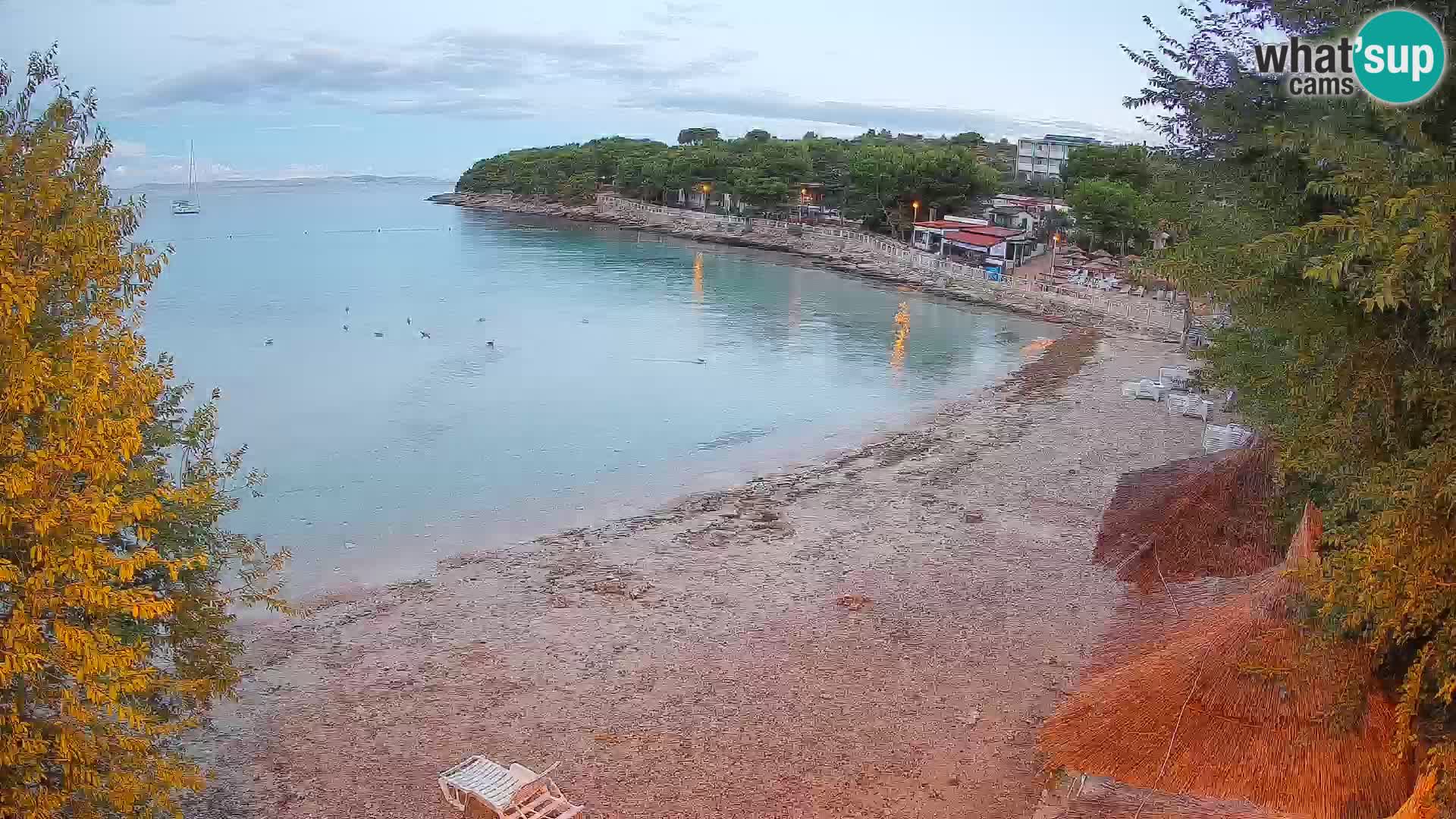 Plaža Slanica Murter – kamera v živo