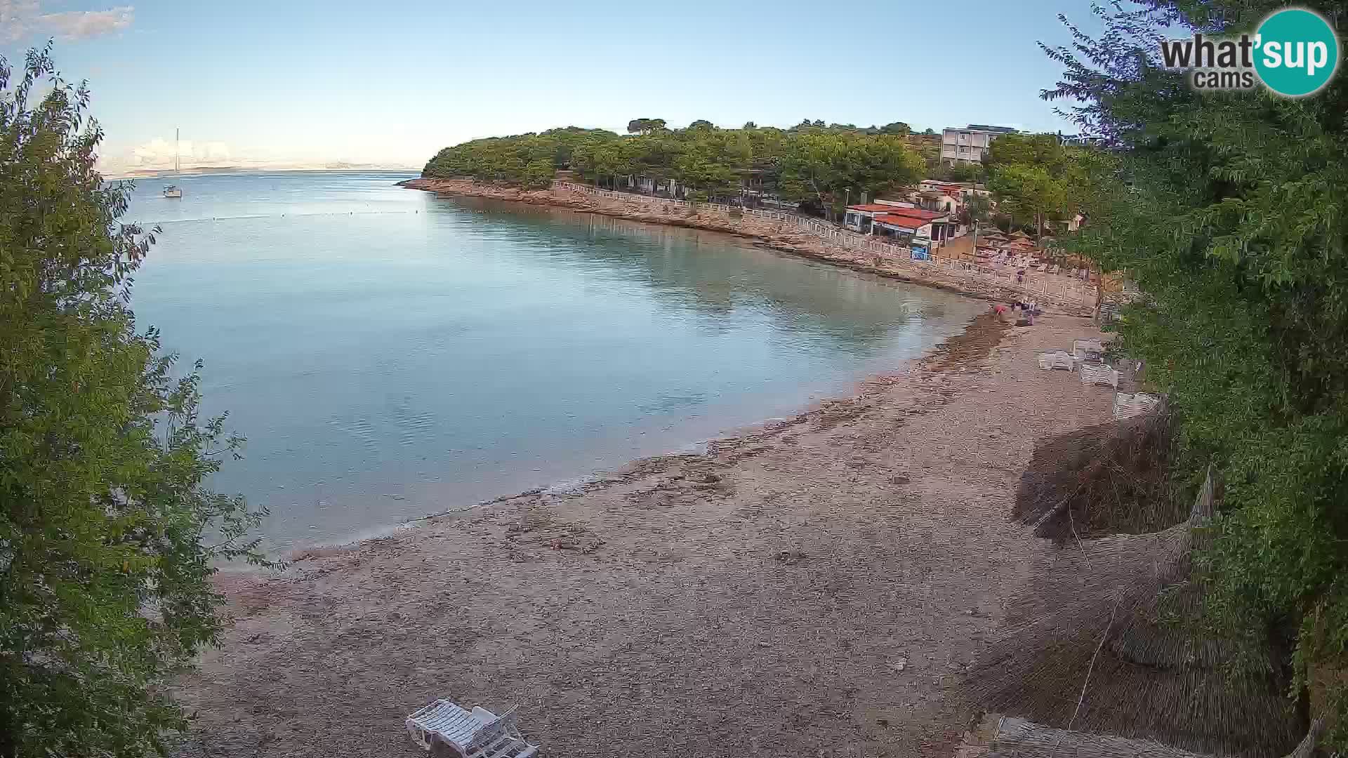 Plaža Slanica Murter – kamera v živo