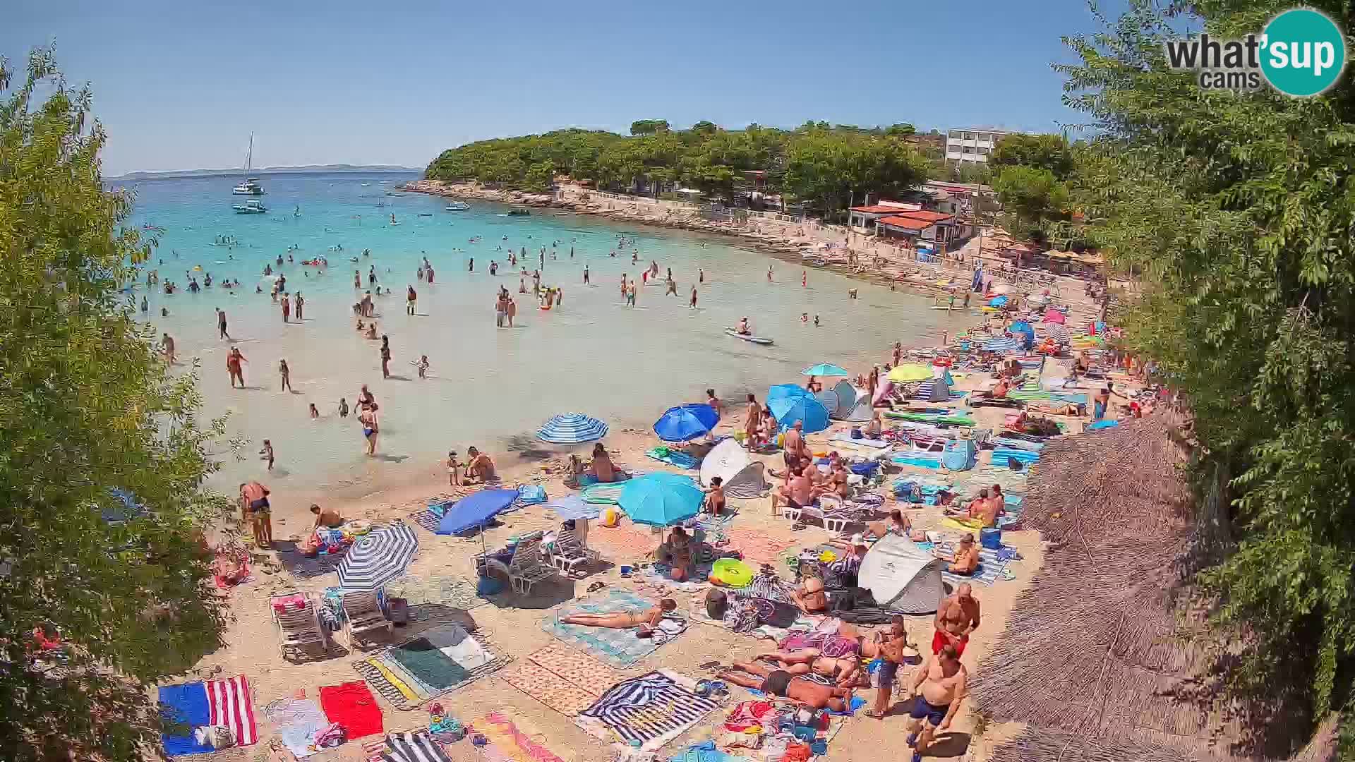 Beach Slanica Murter – Live Cam