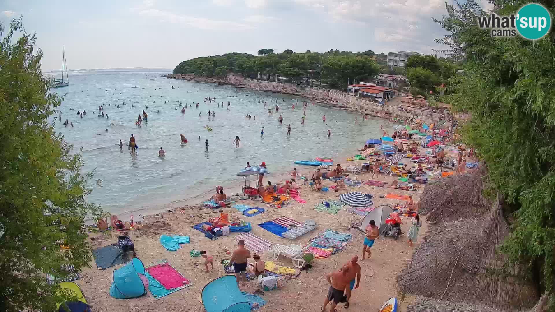 Plaža Slanica Murter – kamera v živo
