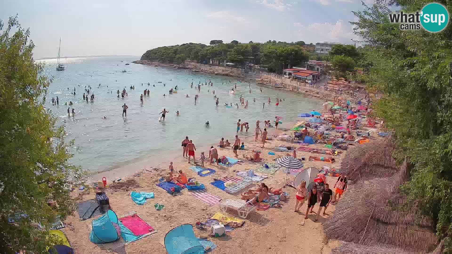 Plaža Slanica Murter – web kamera