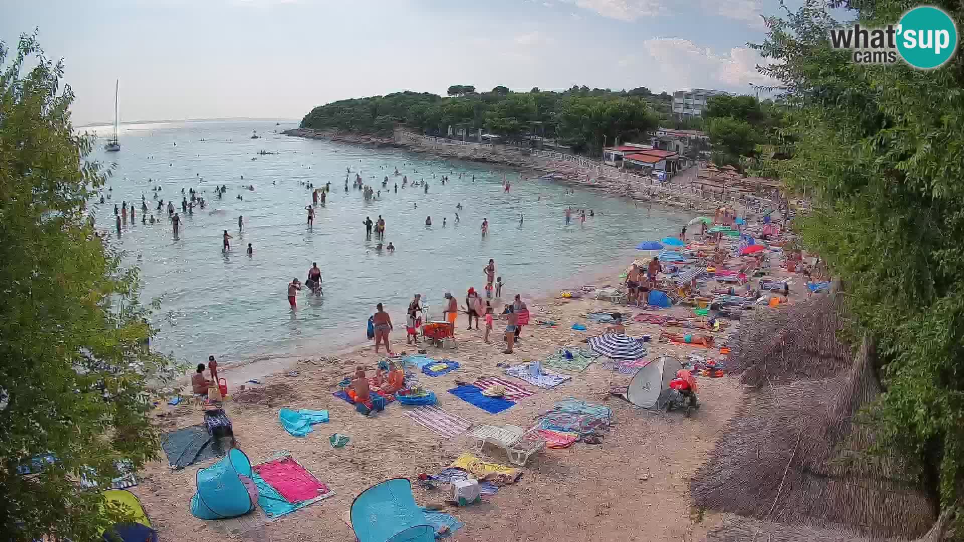 Plaža Slanica Murter – web kamera