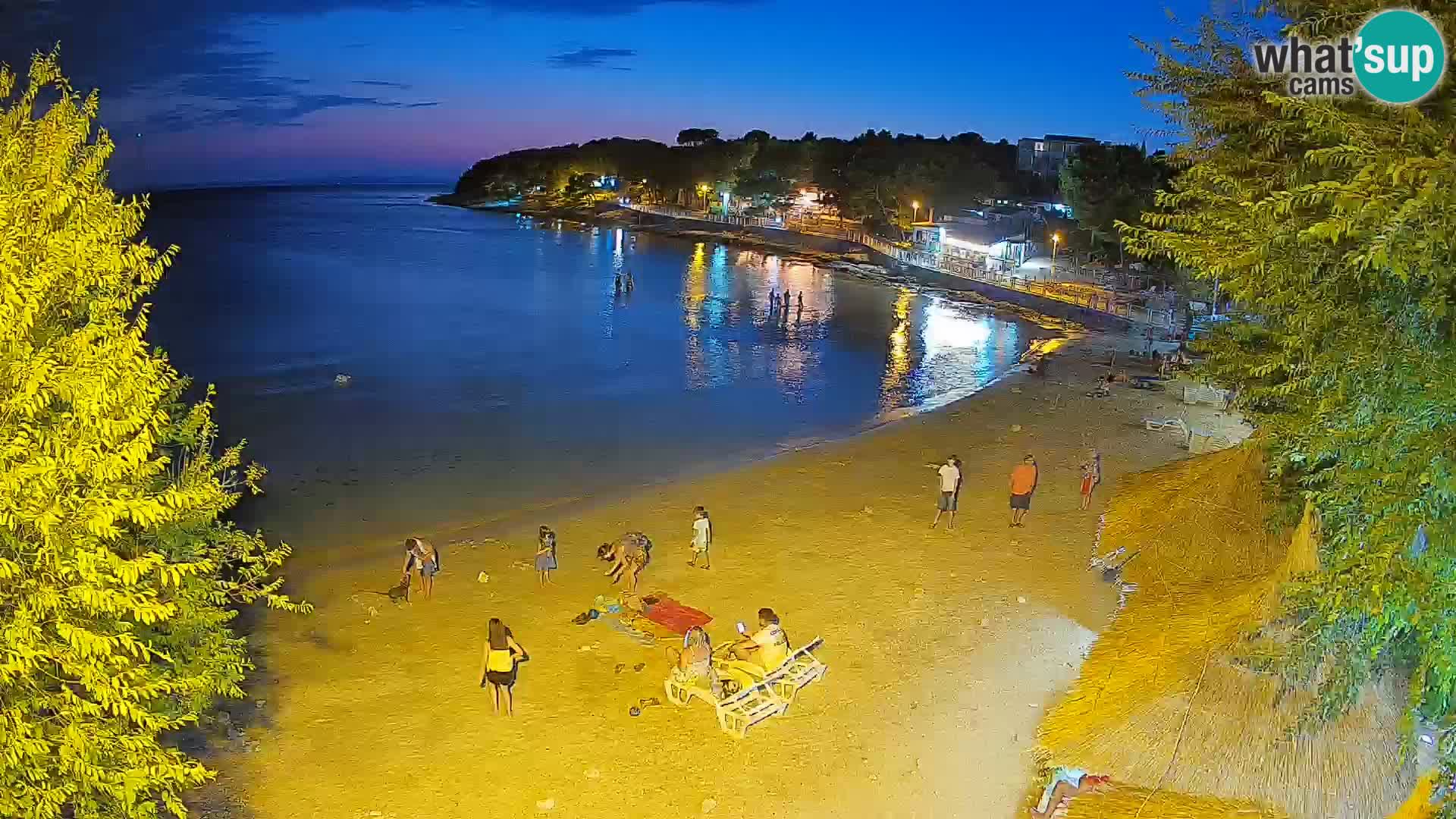 Plaža Slanica Murter – kamera v živo
