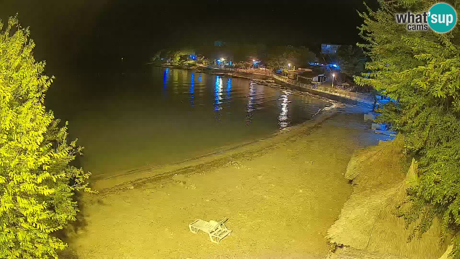 Strand Slanica Murter – webcam