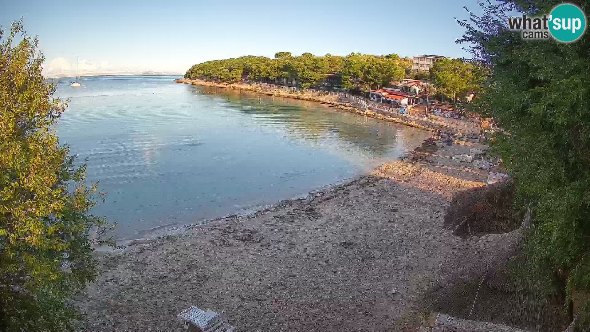 Strand Slanica Murter – webcam