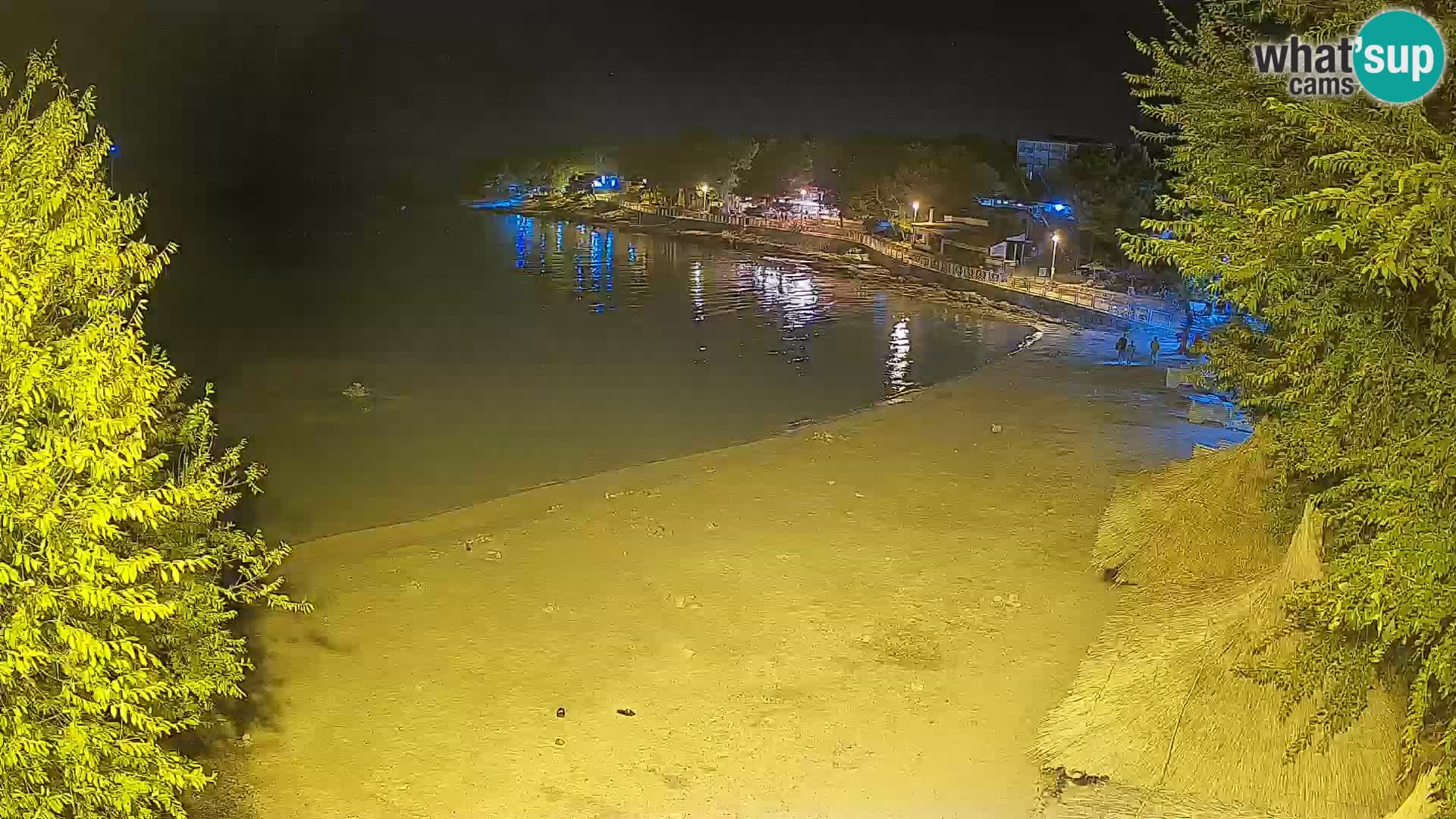 Strand Slanica Murter – webcam