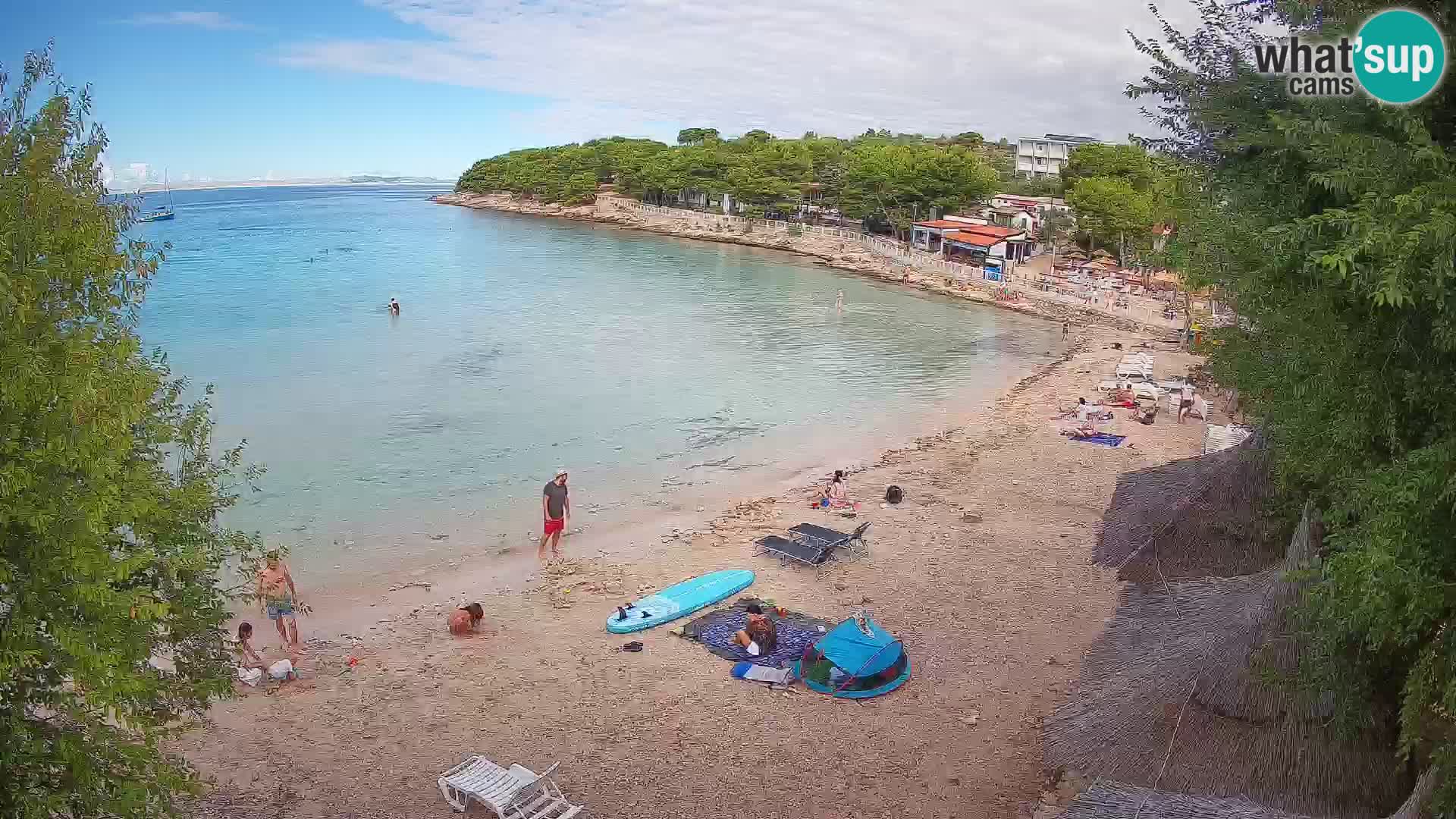 Plaža Slanica Murter – kamera v živo
