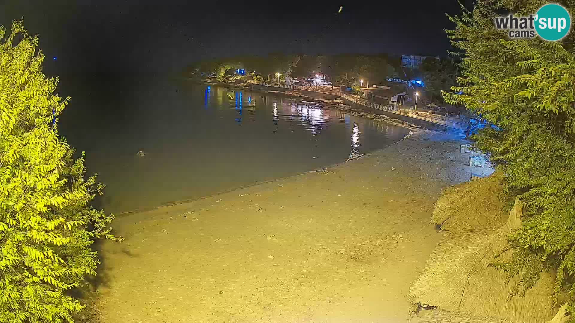 Strand Slanica Murter – webcam