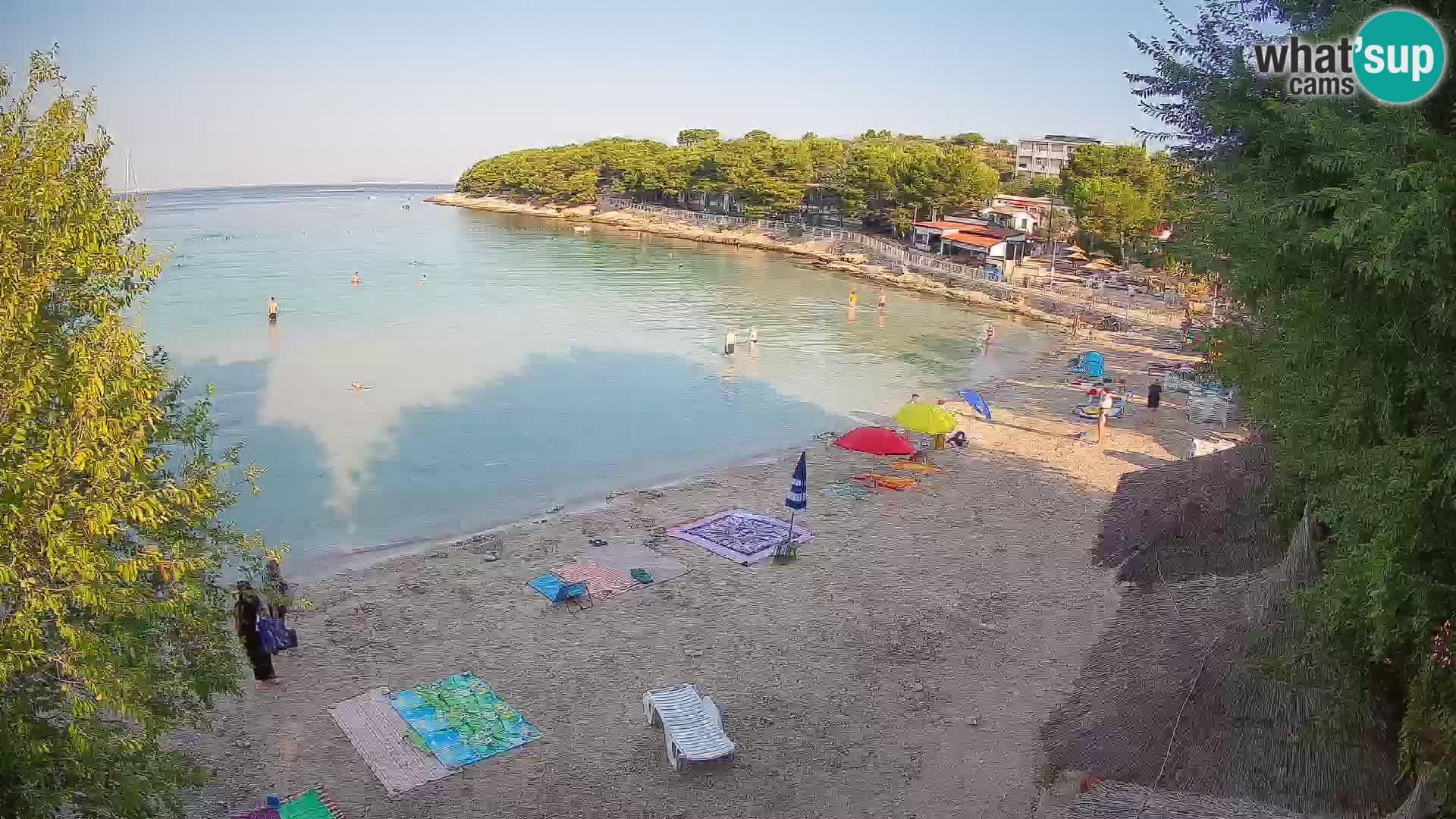 Playa Slanica Murter – camera en vivo
