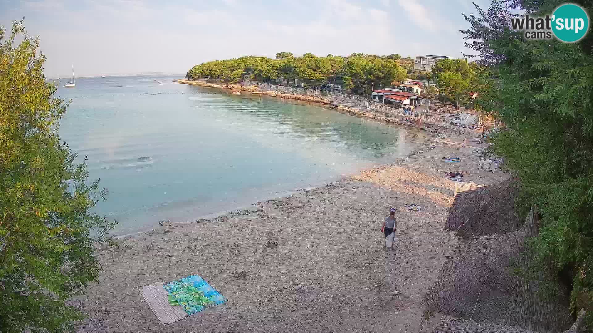 Strand Slanica Murter – webcam