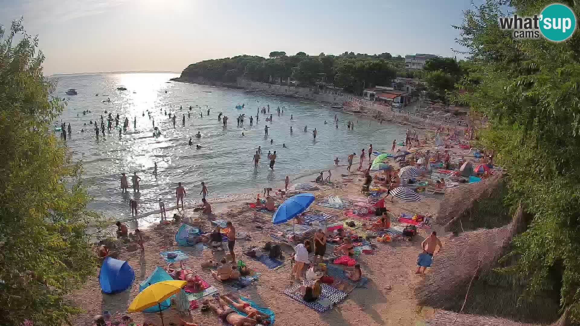 Plaža Slanica Murter – web kamera