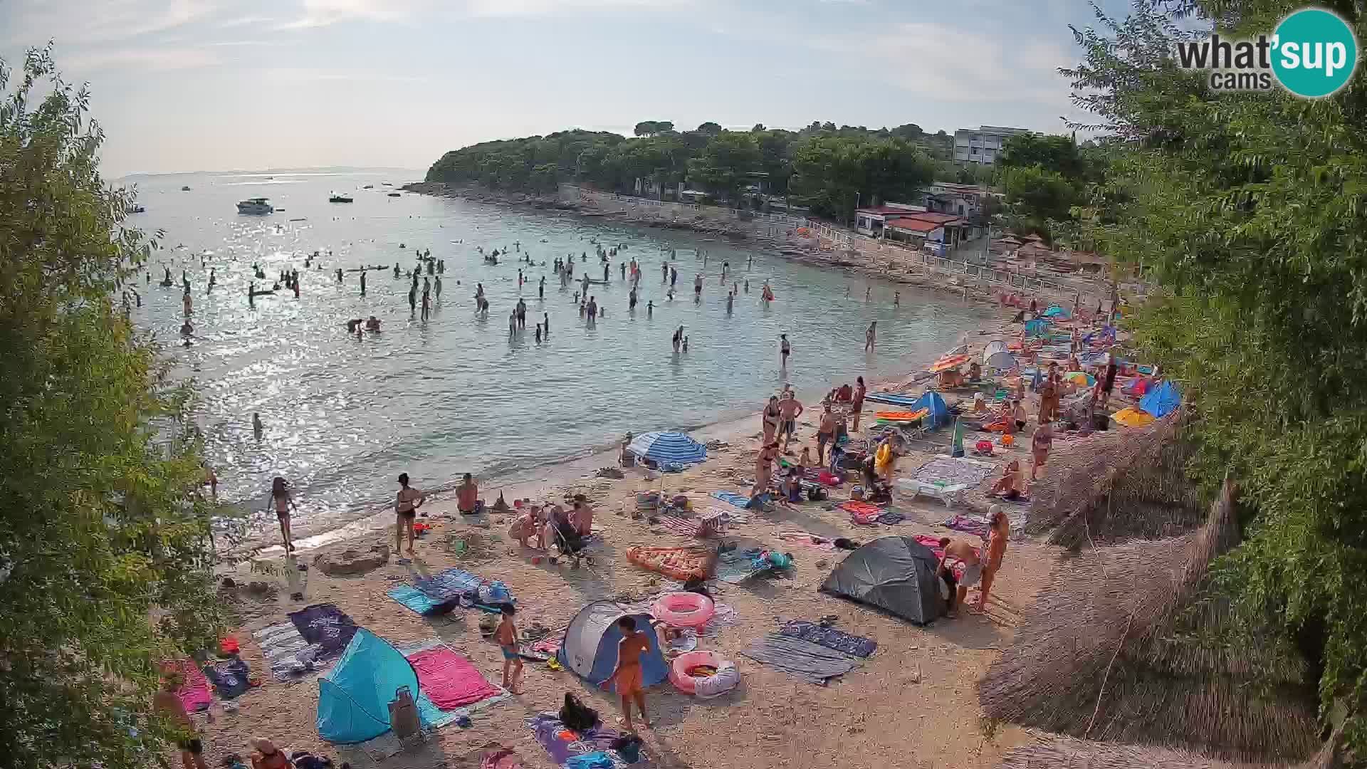 Plaža Slanica Murter – web kamera