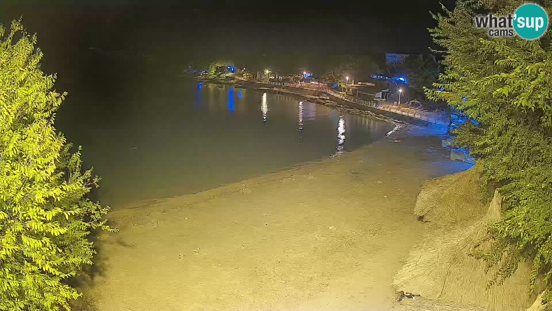 Plaža Slanica Murter – kamera v živo