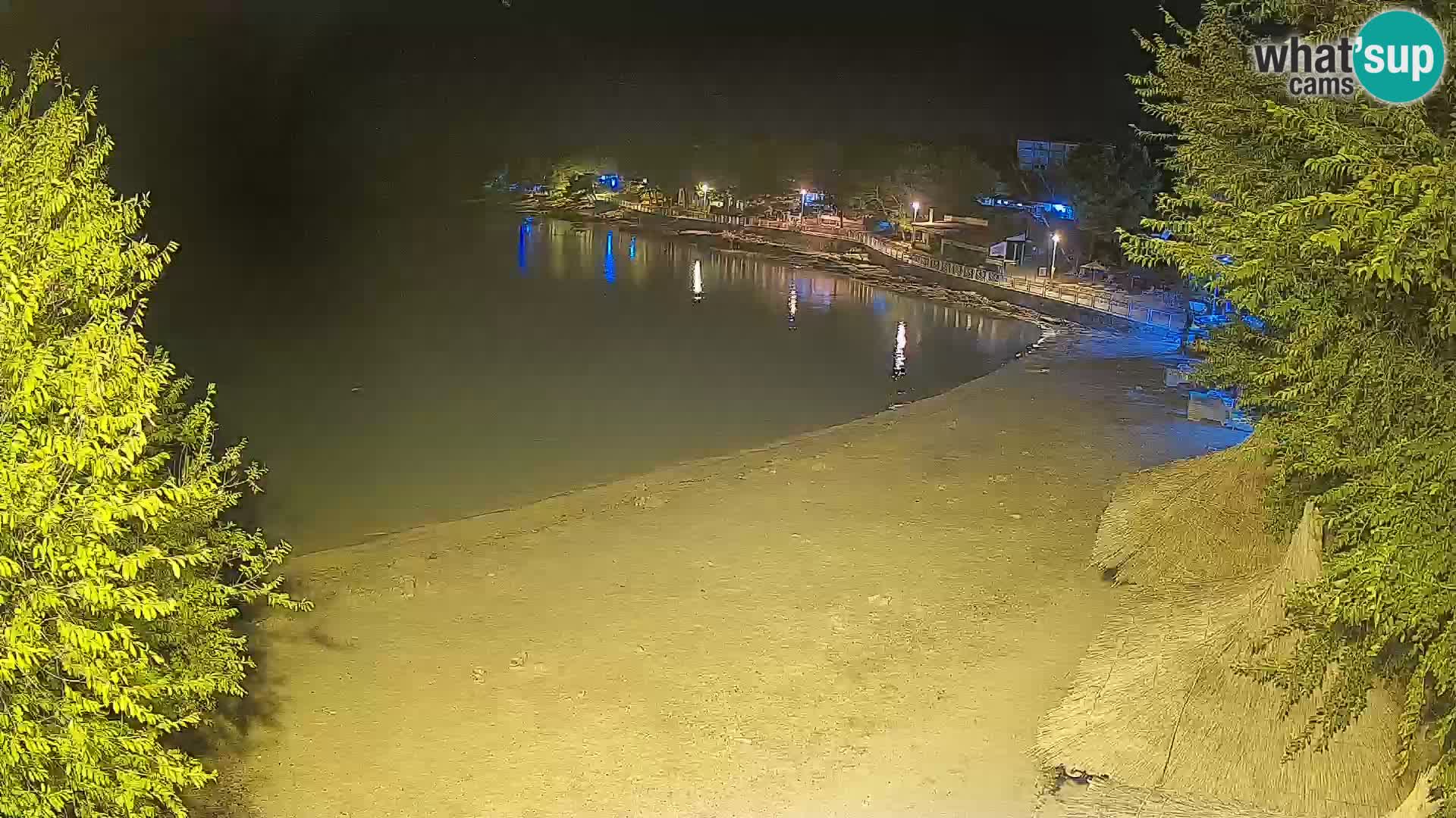 Plaža Slanica Murter – kamera v živo