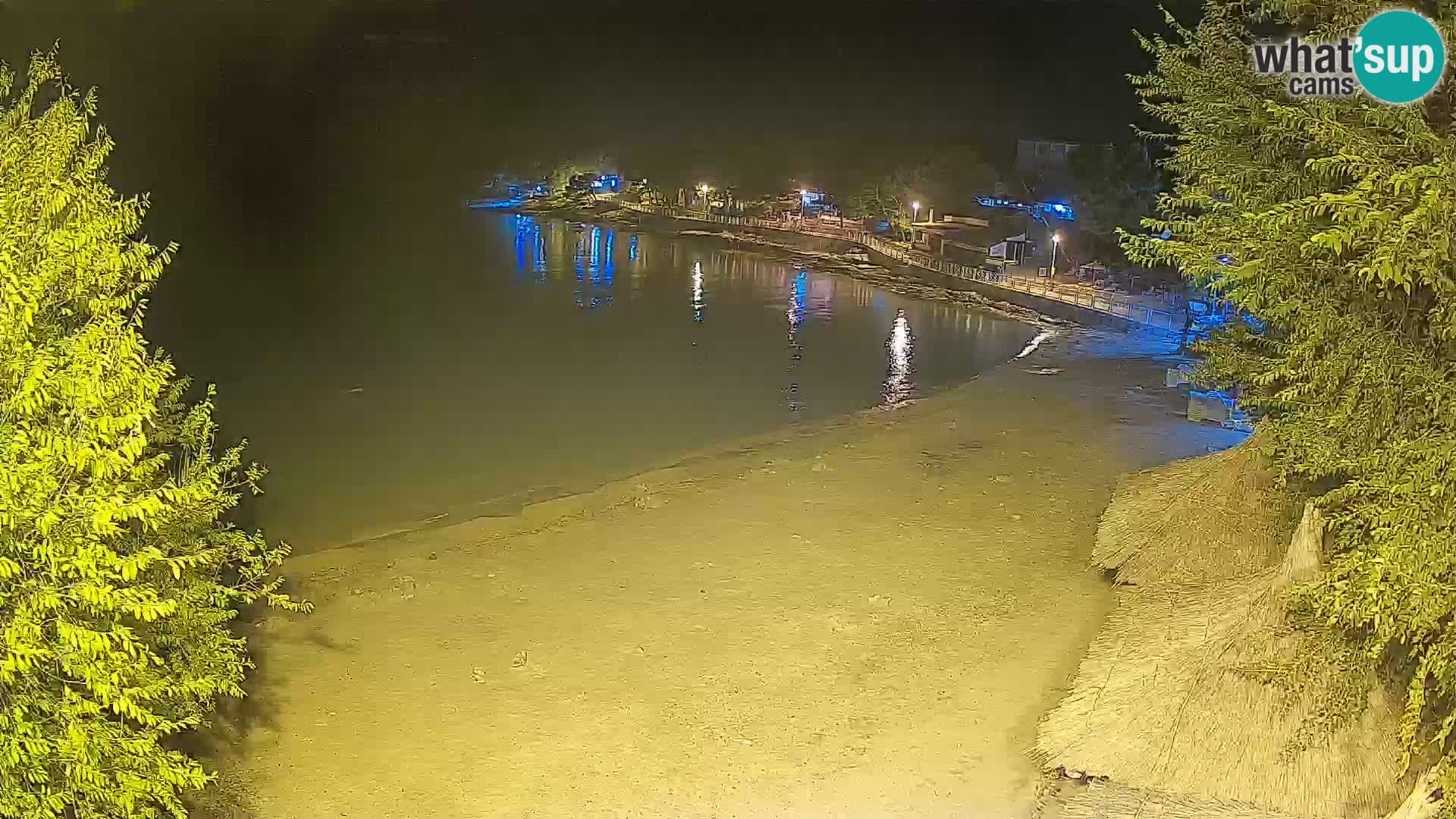 Strand Slanica Murter – webcam
