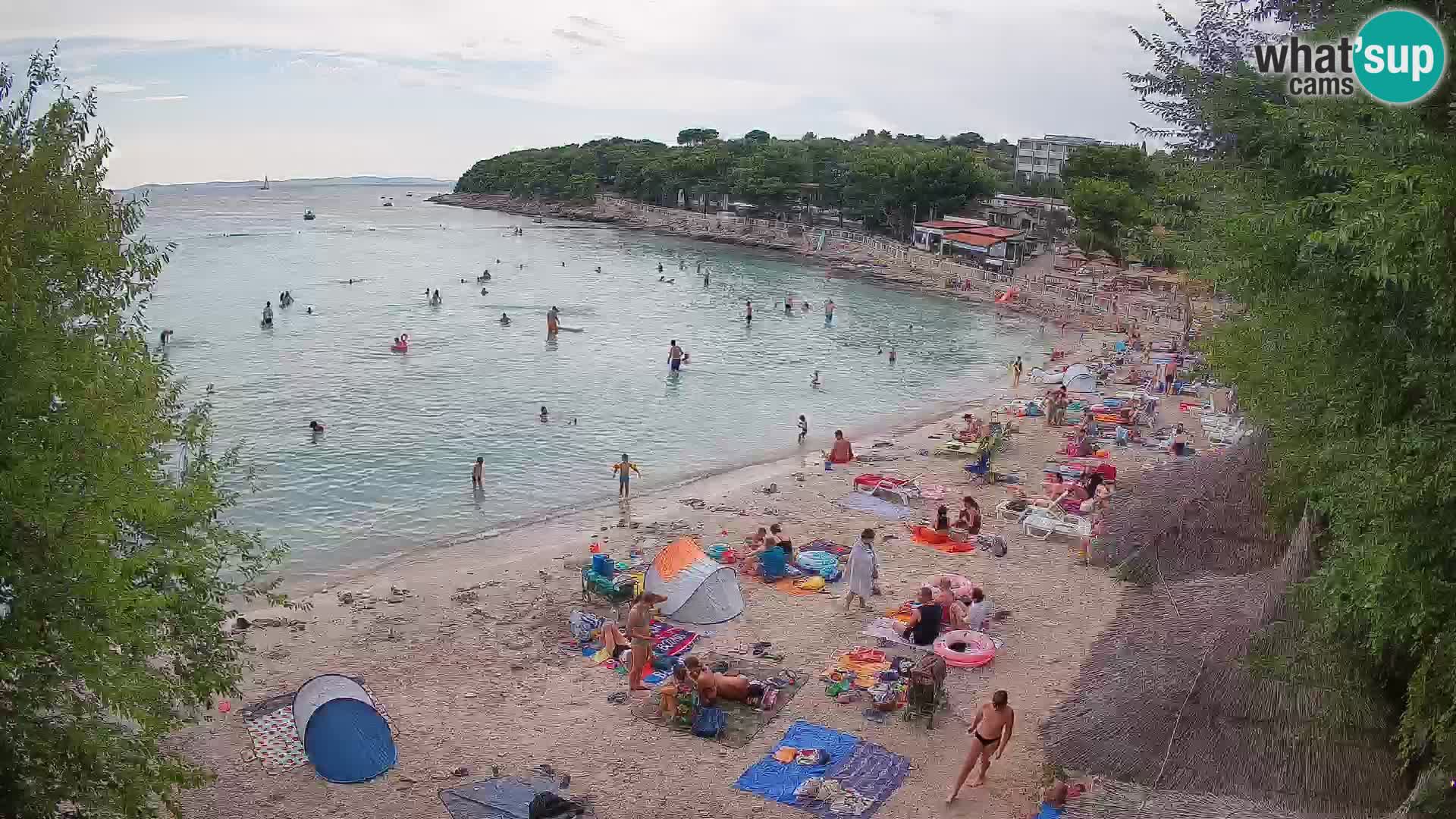 Plaža Slanica Murter – kamera v živo