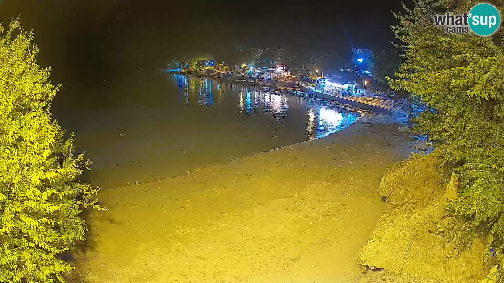 Plaža Slanica Murter – kamera v živo