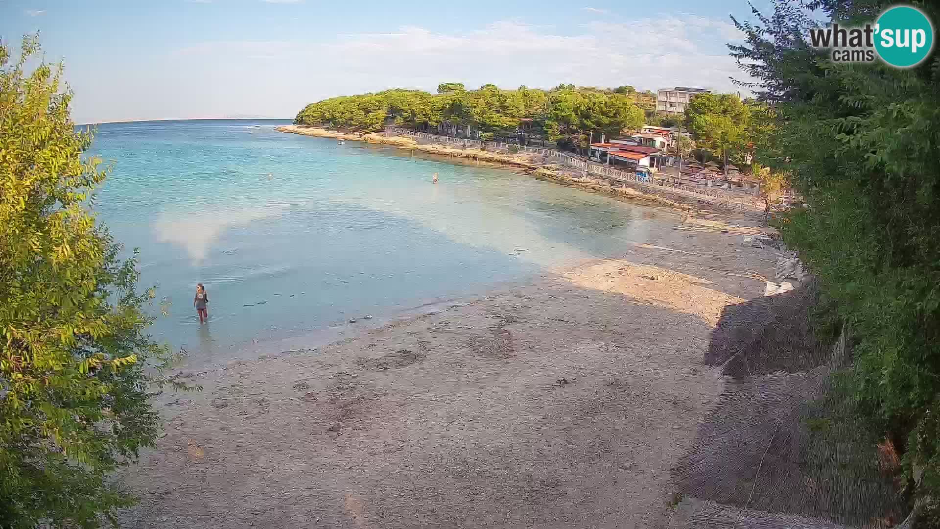 Plaža Slanica Murter – web kamera
