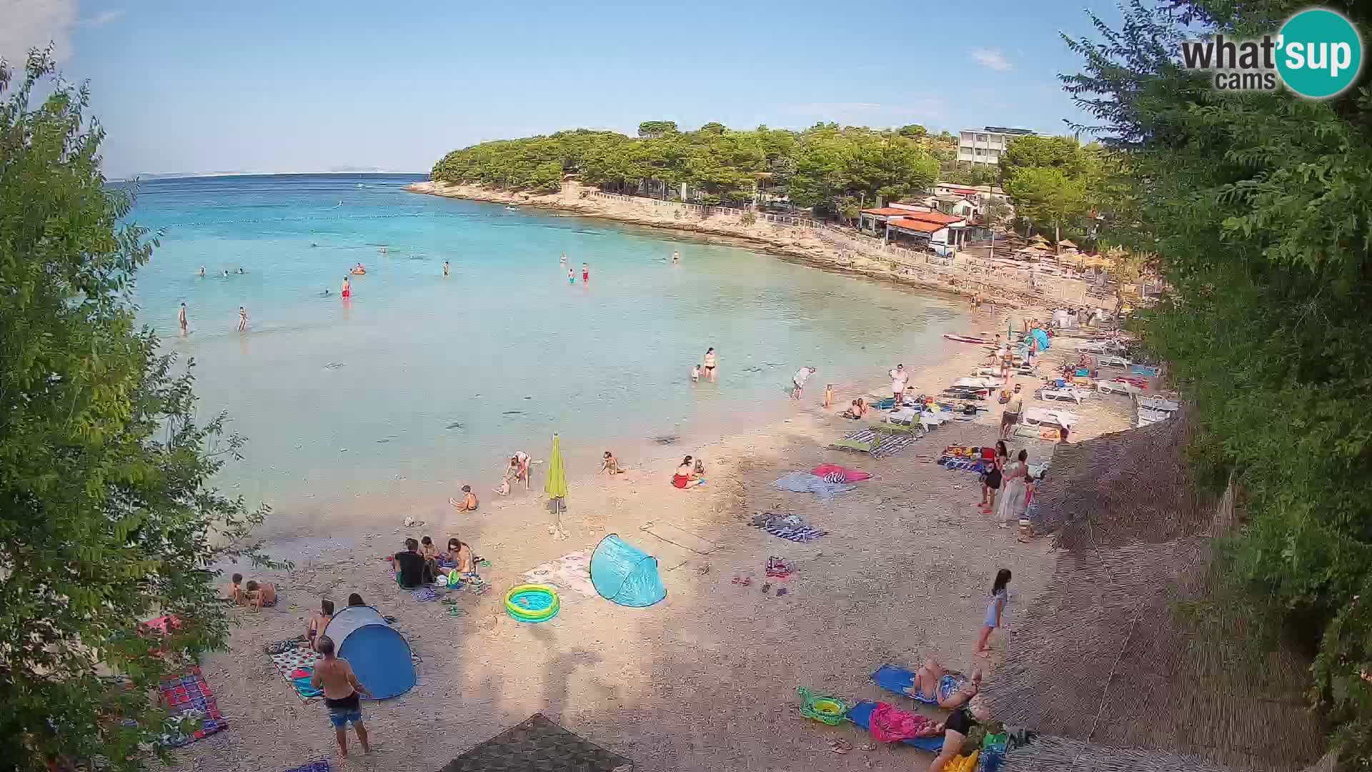 Plaža Slanica Murter – web kamera