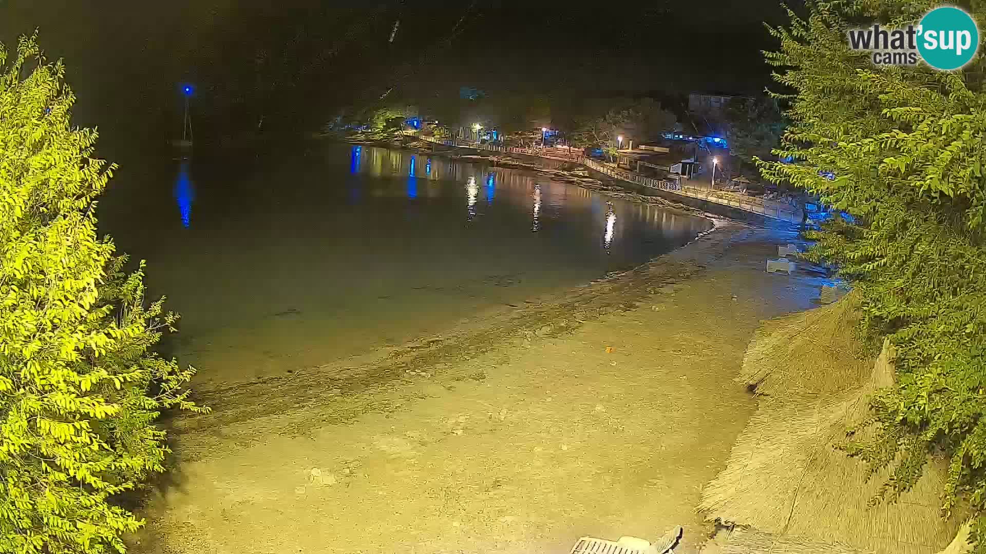 Plaža Slanica Murter – web kamera