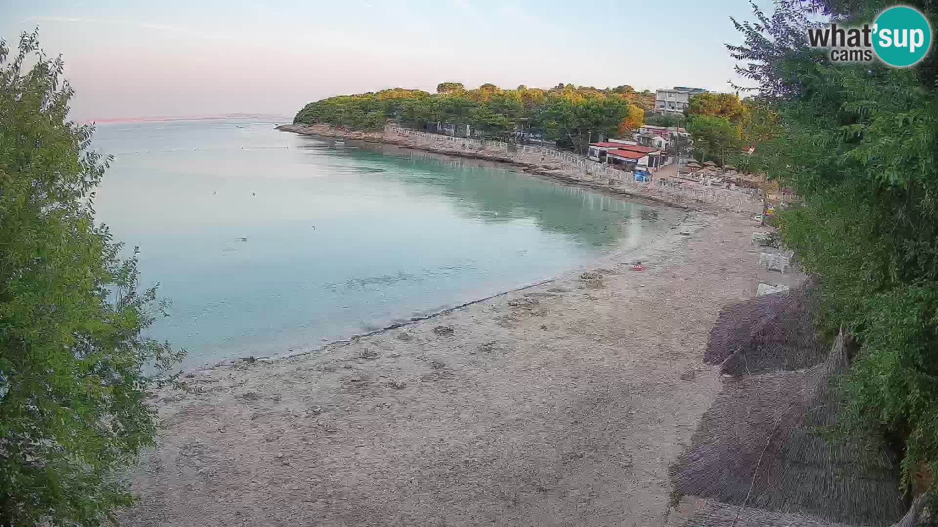 Plaža Slanica Murter – web kamera