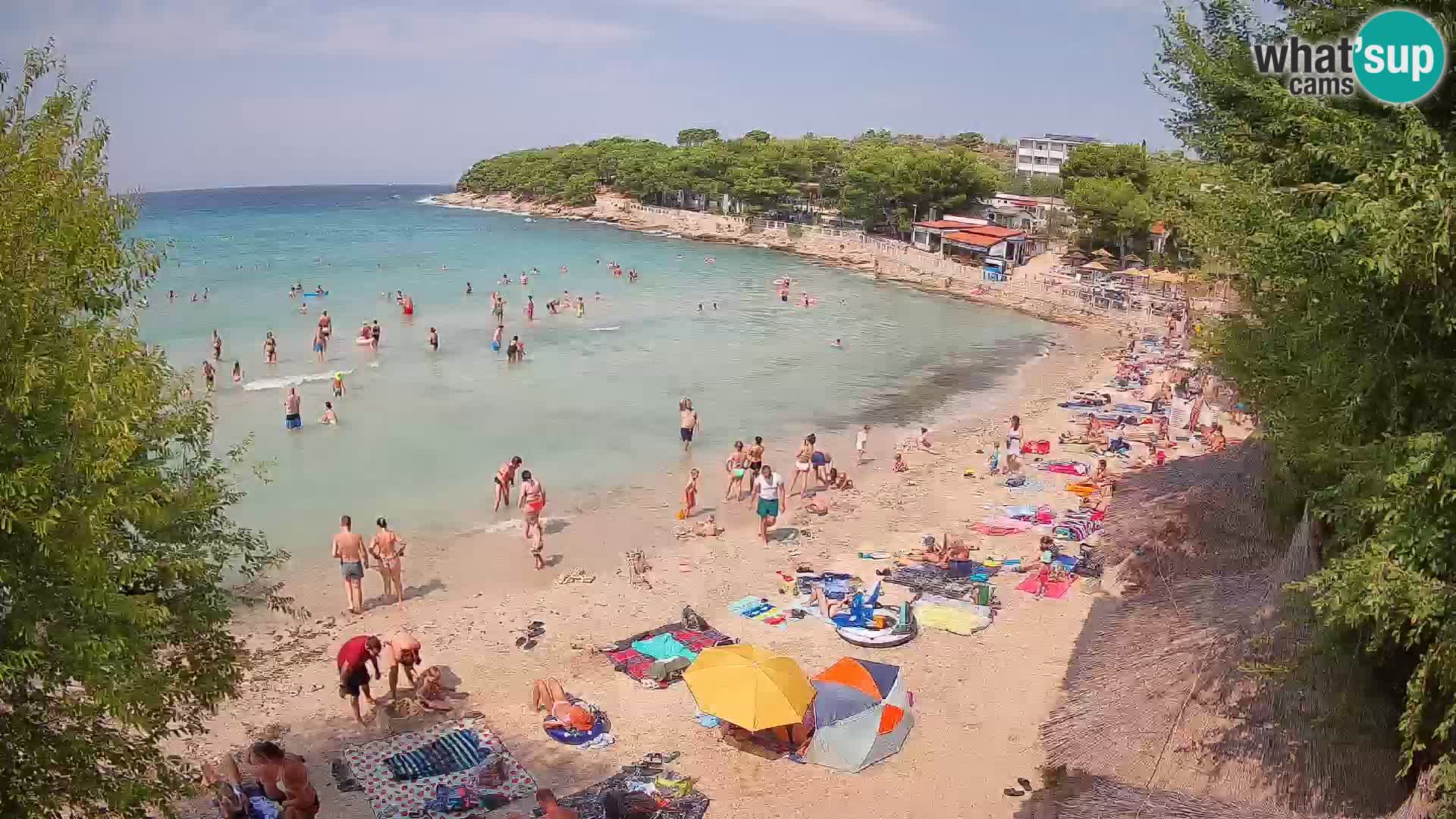 Plaža Slanica Murter – kamera v živo