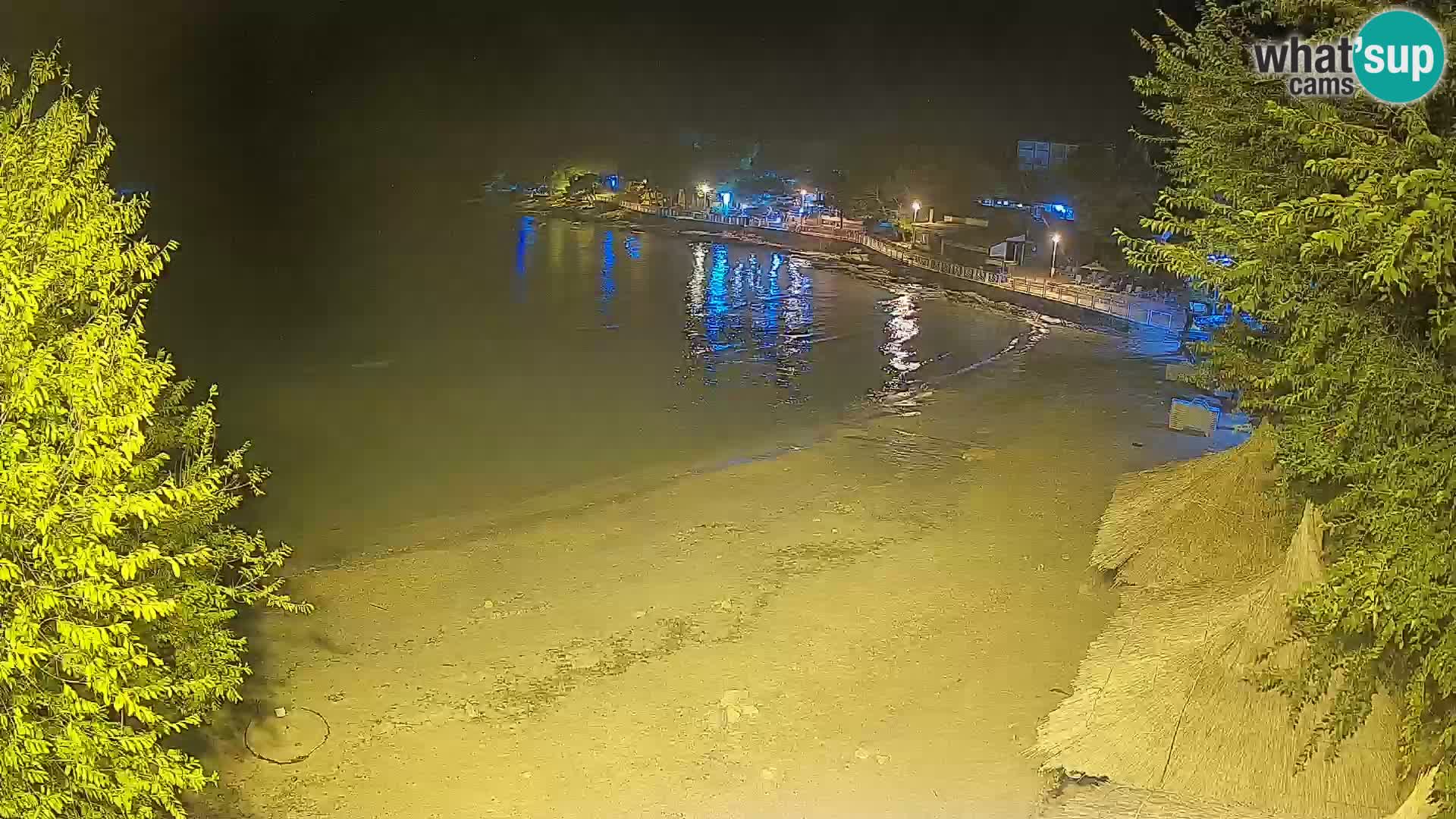 Plaža Slanica Murter – web kamera