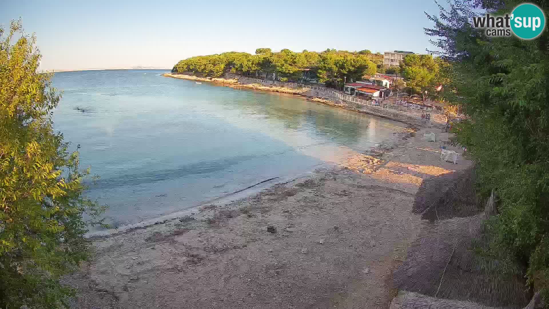 Strand Slanica Murter – webcam