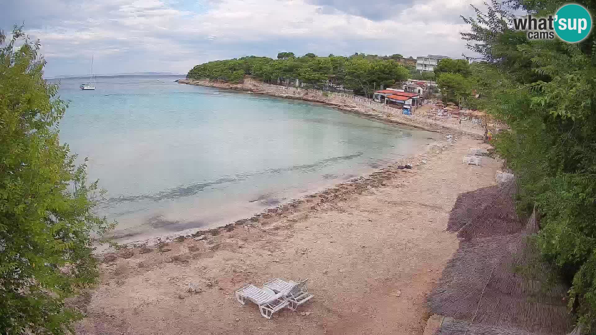 Plaža Slanica Murter – web kamera