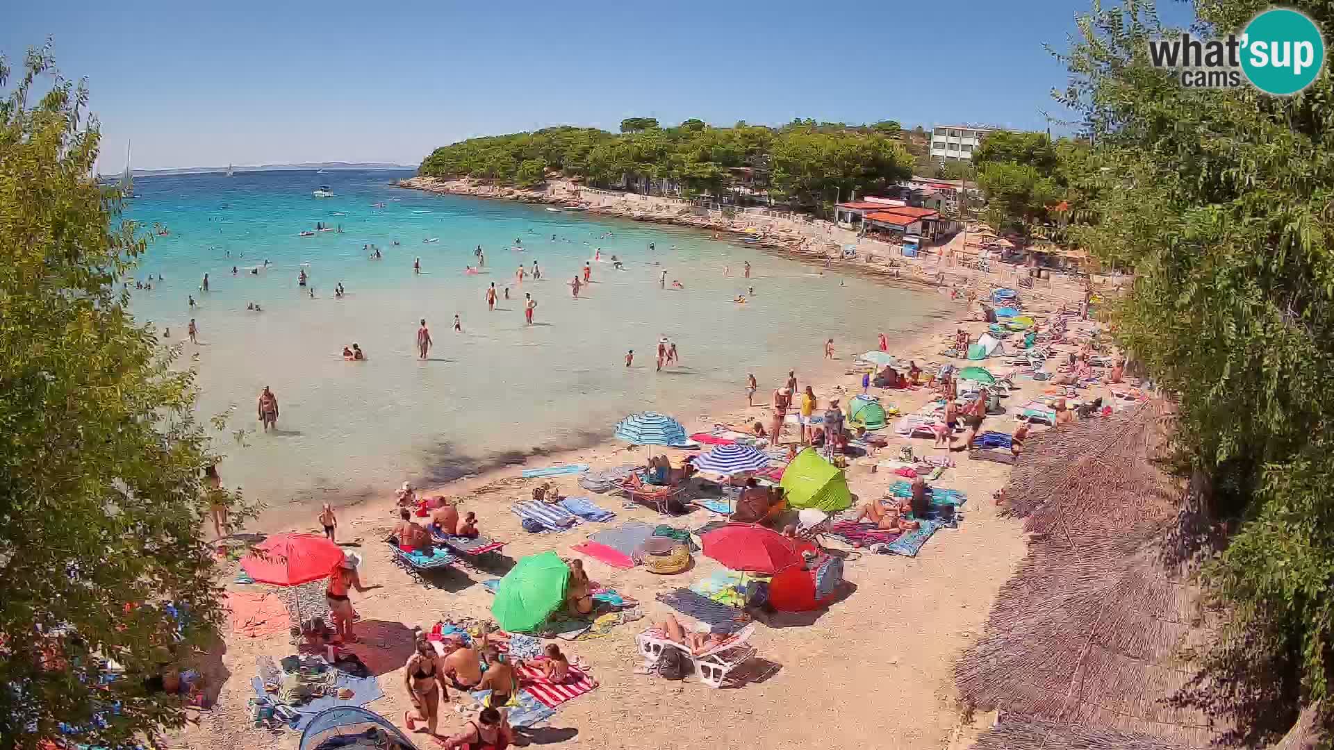 Playa Slanica Murter – camera en vivo